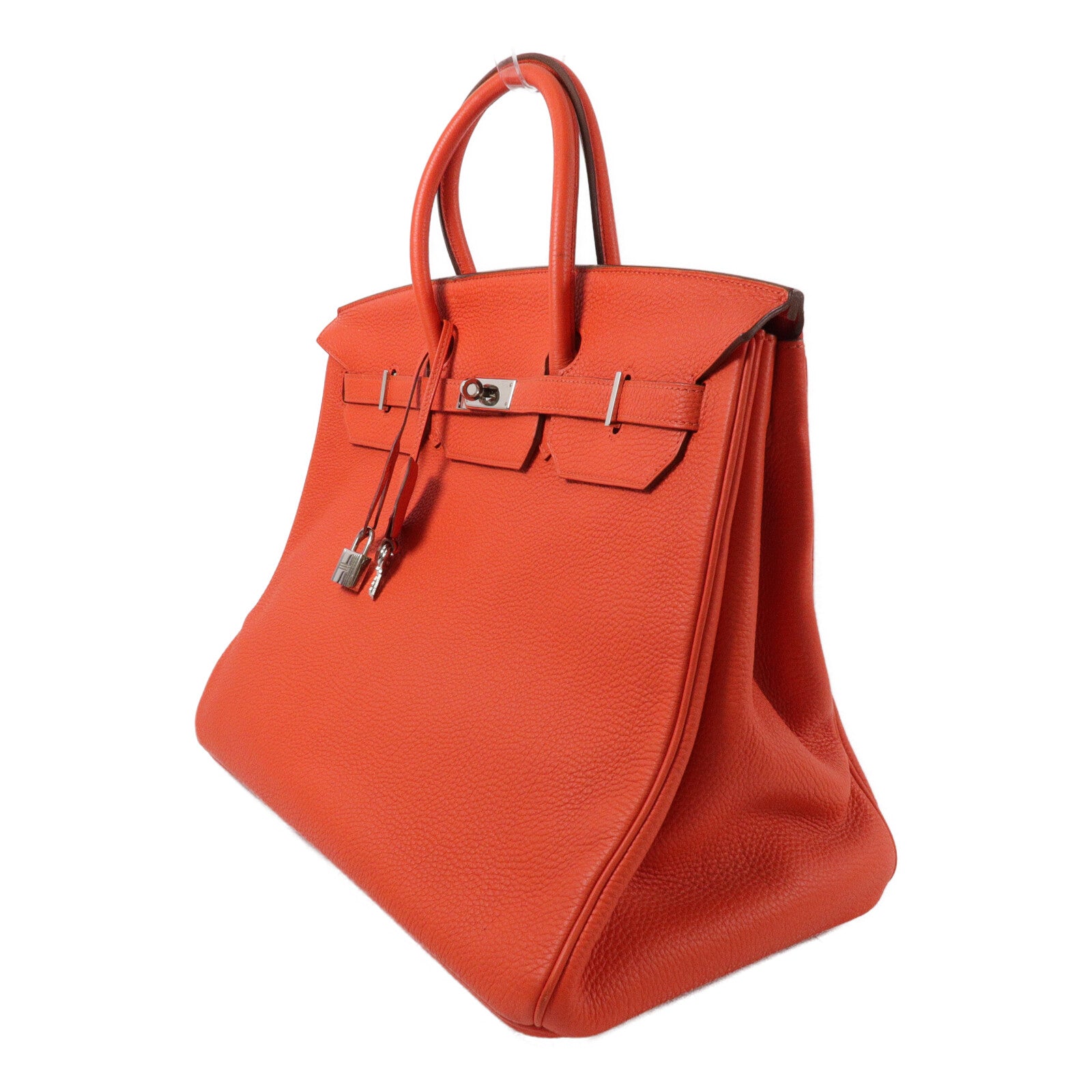 HERMES Togo皮革Birkin 40手挽袋Orange Poppy