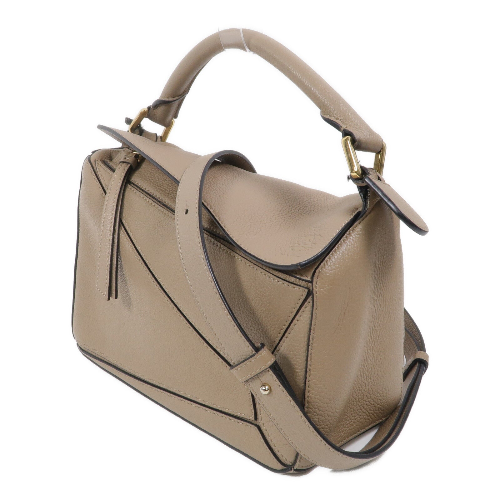LOEWE 牛皮皮革Puzzle Small手挽肩背兩用袋
