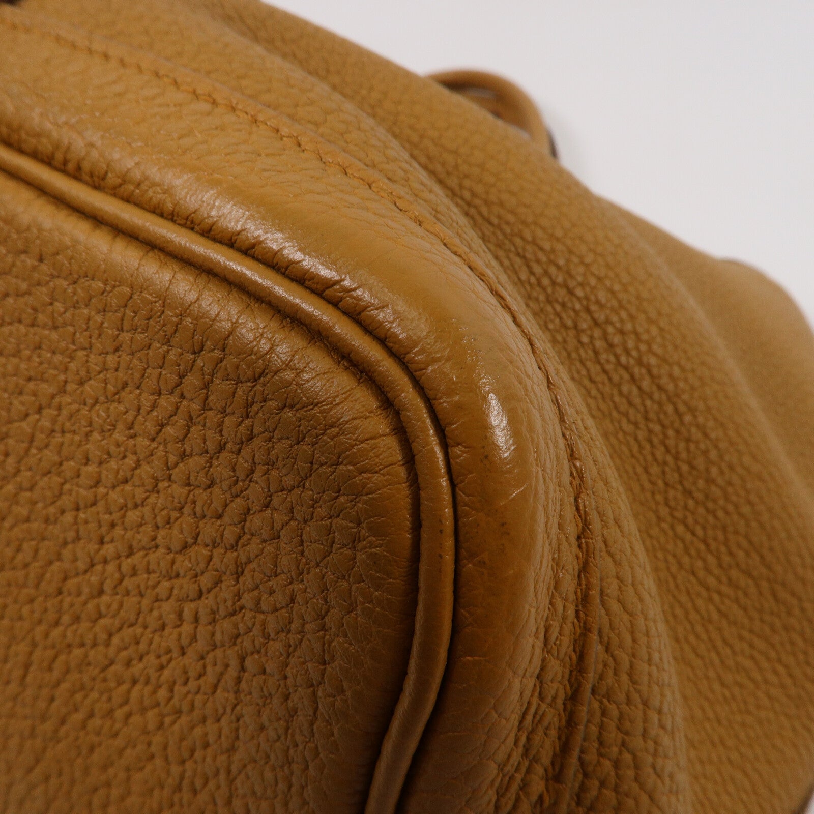 HERMES Negonda皮革Garden Party PM手挽袋Sesame