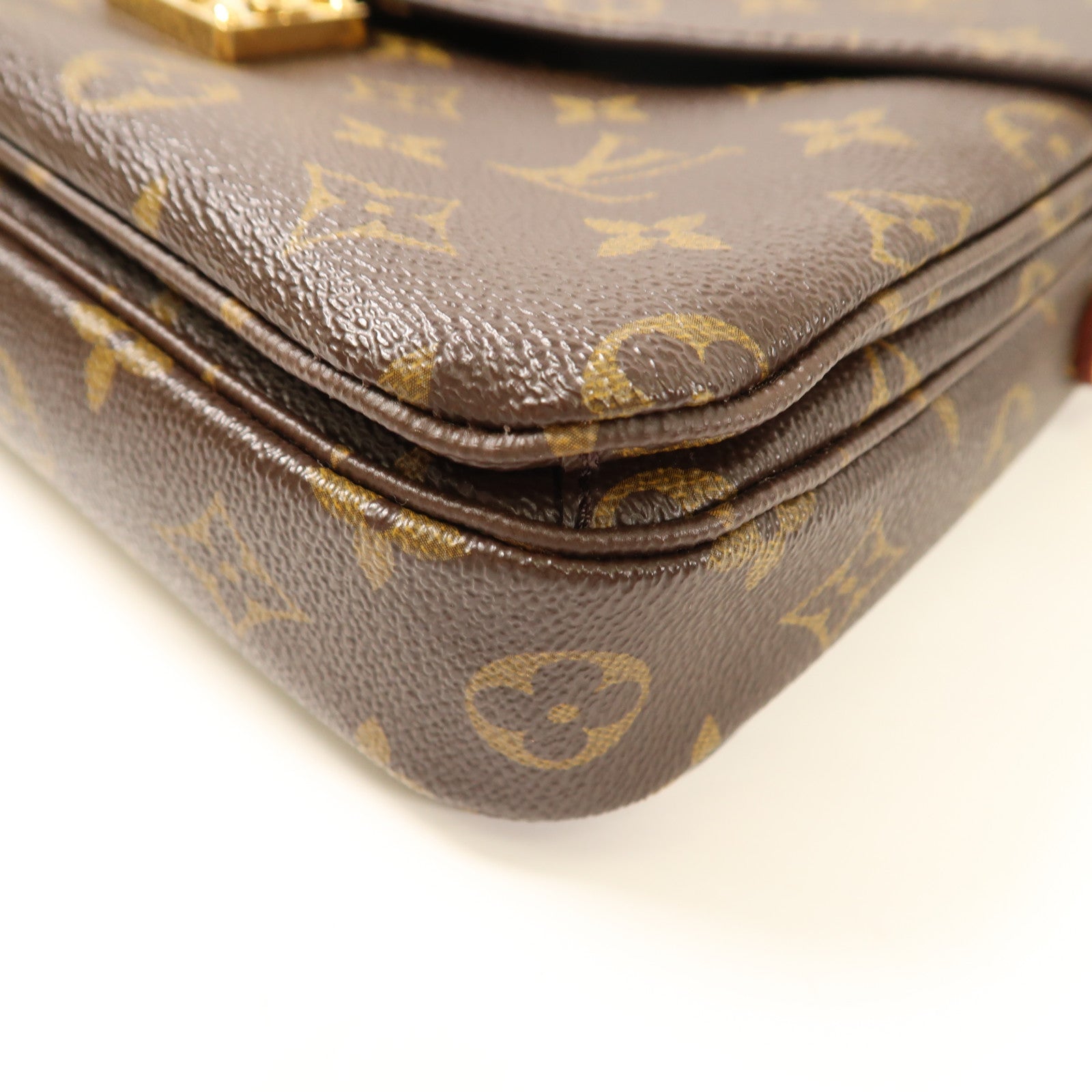 LOUIS VUITTON Monogram Pochette Metis MM金扣手挽肩背兩用袋