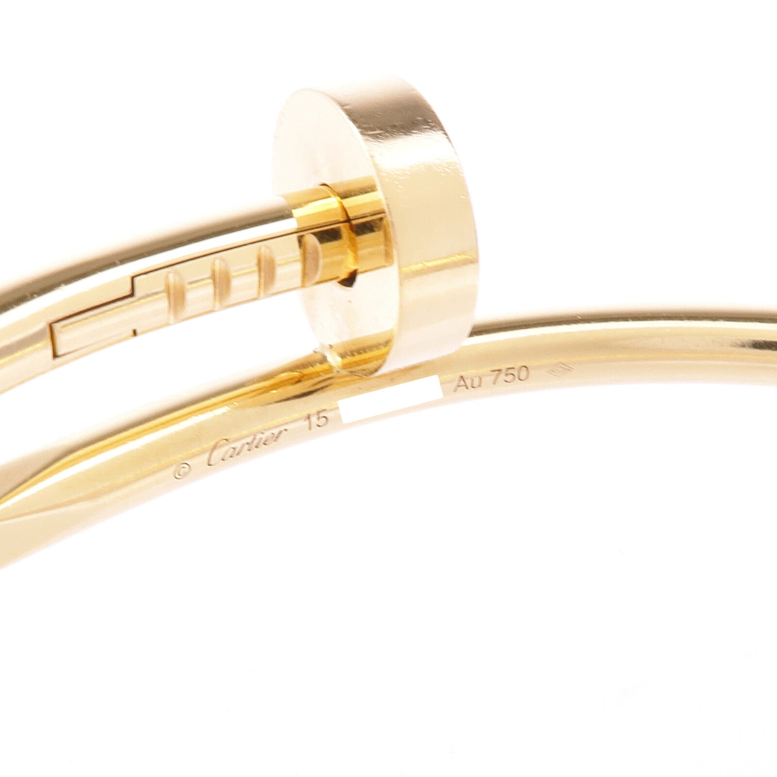 CARTIER 18K黃金Juste Un Clou Bracelet手鐲Cartier#15