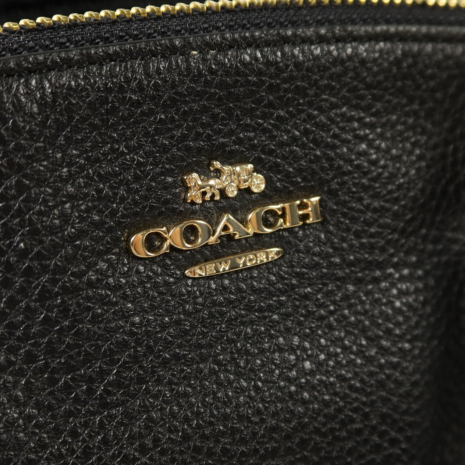 COACH 牛皮皮革2 Way Shoulder手挽肩背兩用袋