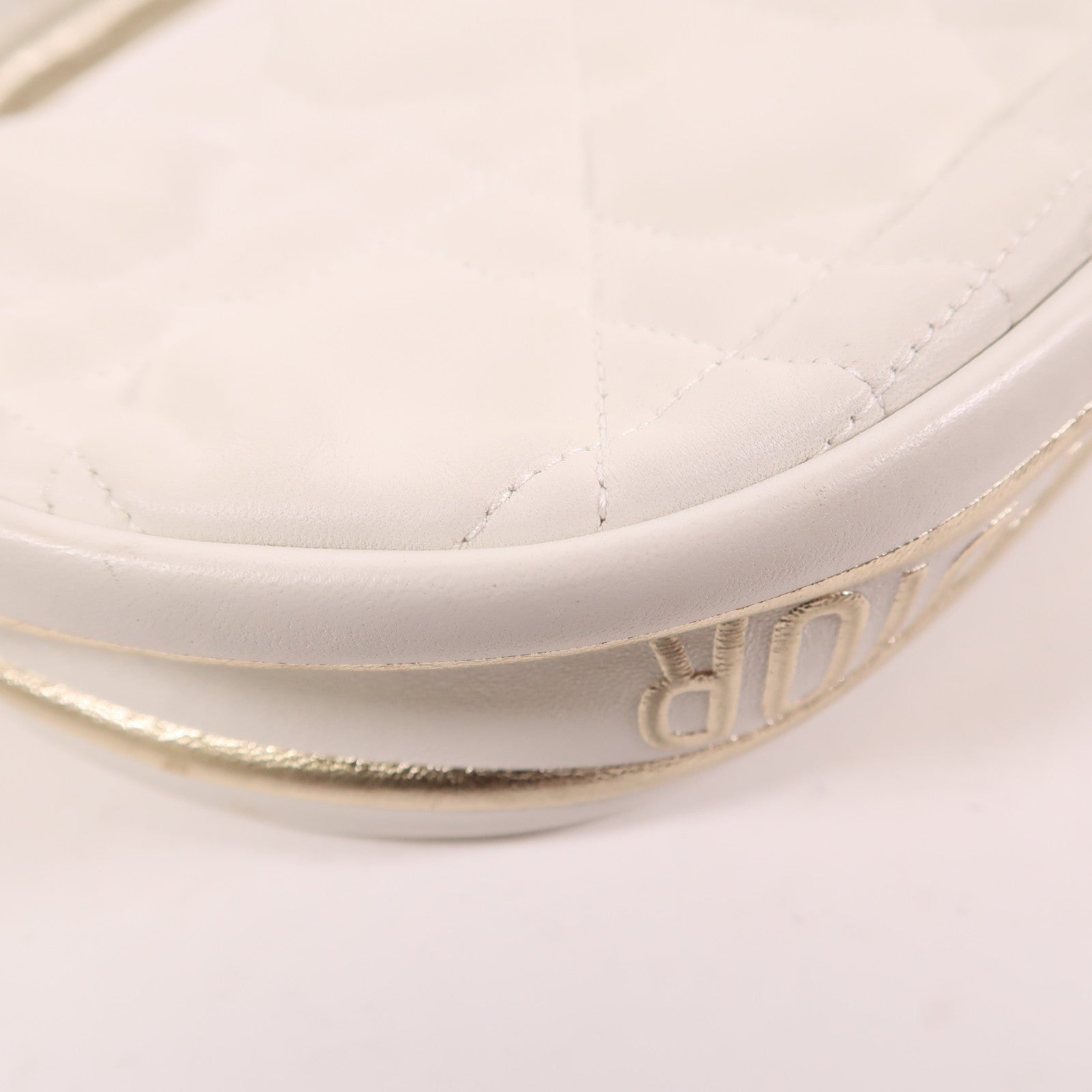 Dior 羊皮皮革2 Way Shoulder金扣手挽肩背兩用袋
