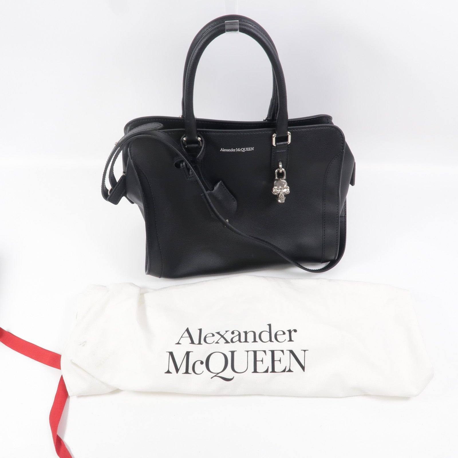 SELECTION 牛皮皮革Alexander McQueen Bag手挽肩背兩用袋
