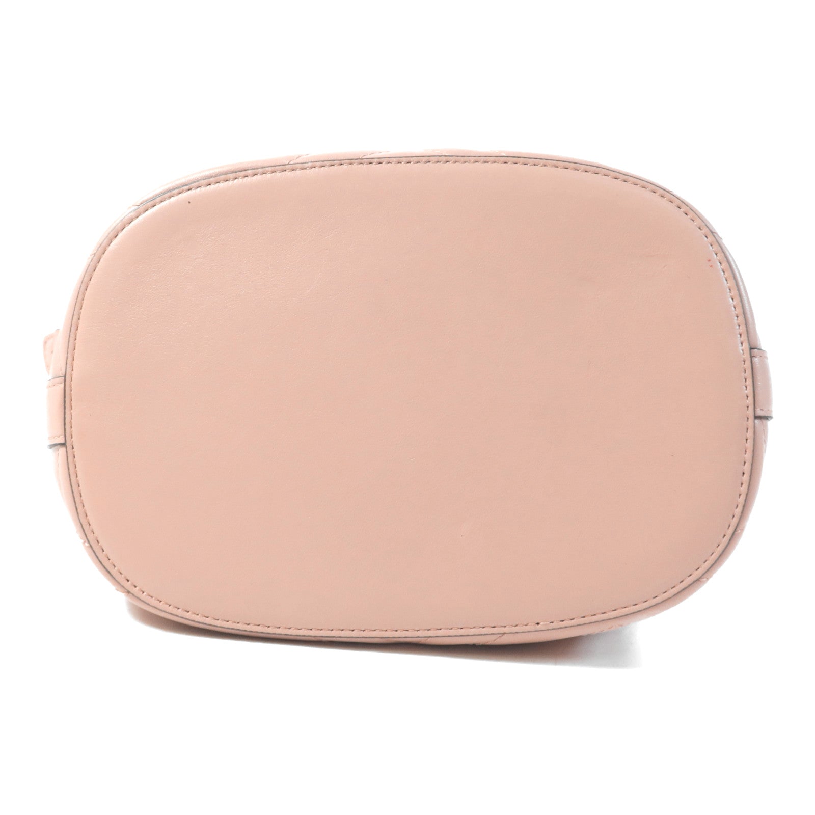 GUCCI 【激減優惠】牛皮皮革GG Marmont Bucket Bag金扣肩背袋