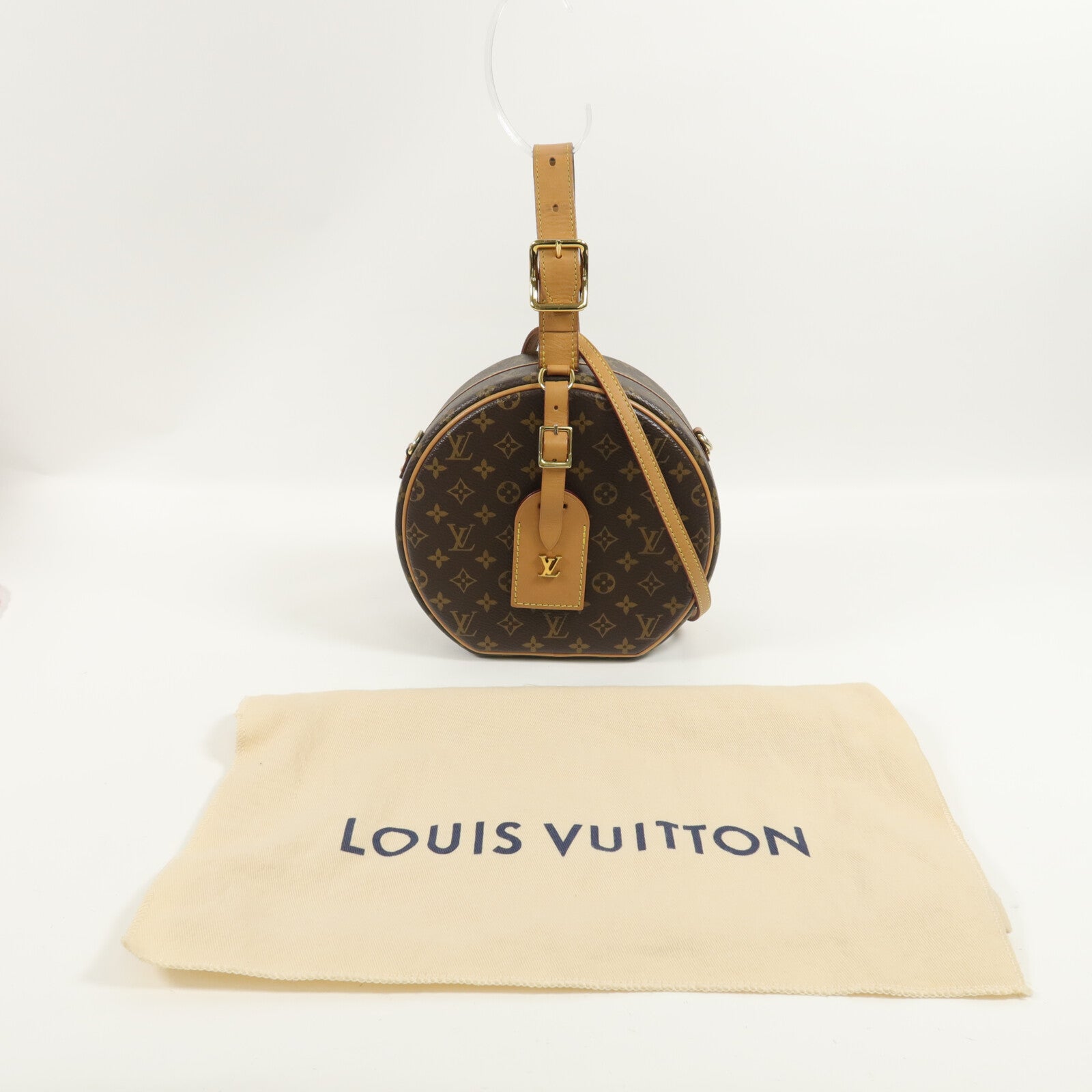 LOUIS VUITTON Monogram Petite Boite Chapeau手挽肩背兩用袋