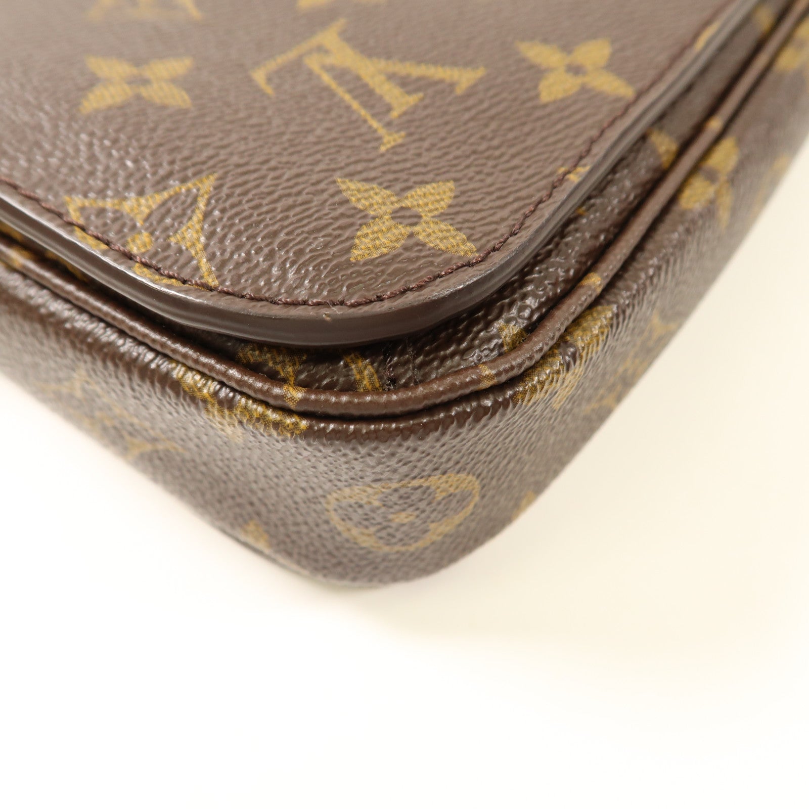 LOUIS VUITTON Monogram Pochette Metis MM金扣手挽肩背兩用袋