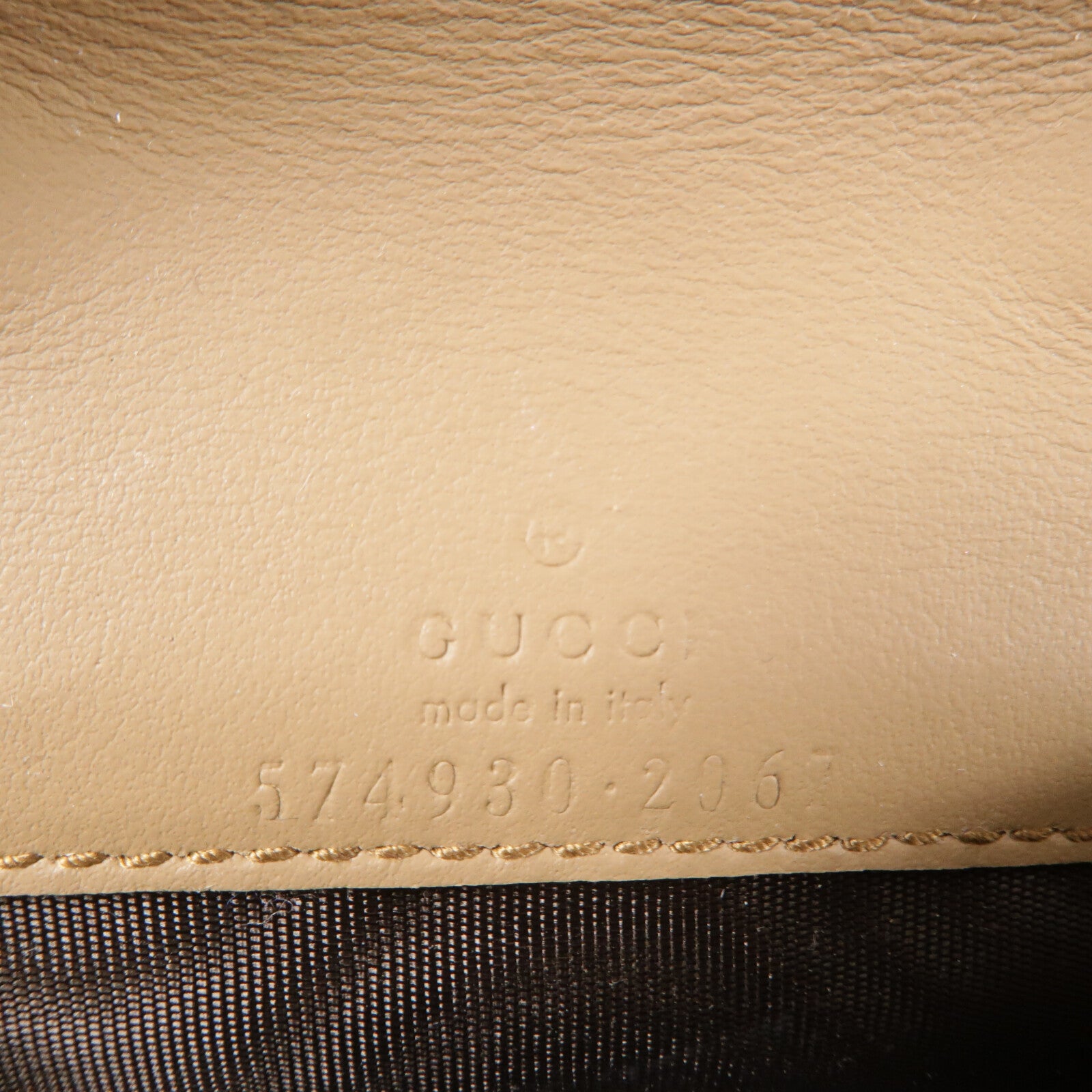GUCCI 塗層帆布Dionysus Chain Wallet鏈帶手挽袋