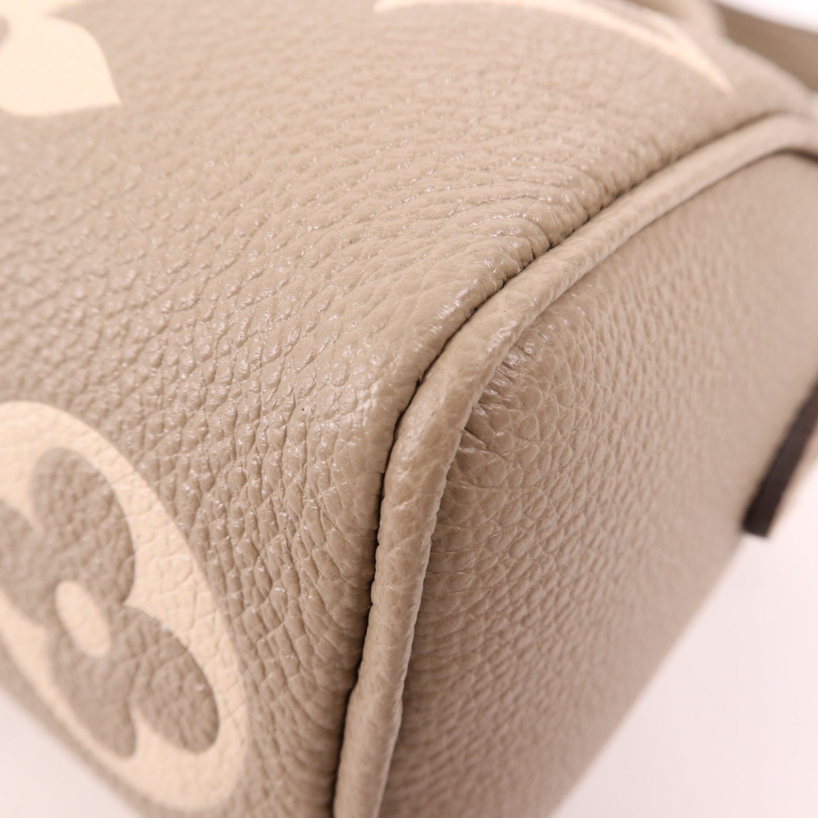 LOUIS VUITTON Monogram Empreinte Nano Speedy金扣手挽肩背兩用袋