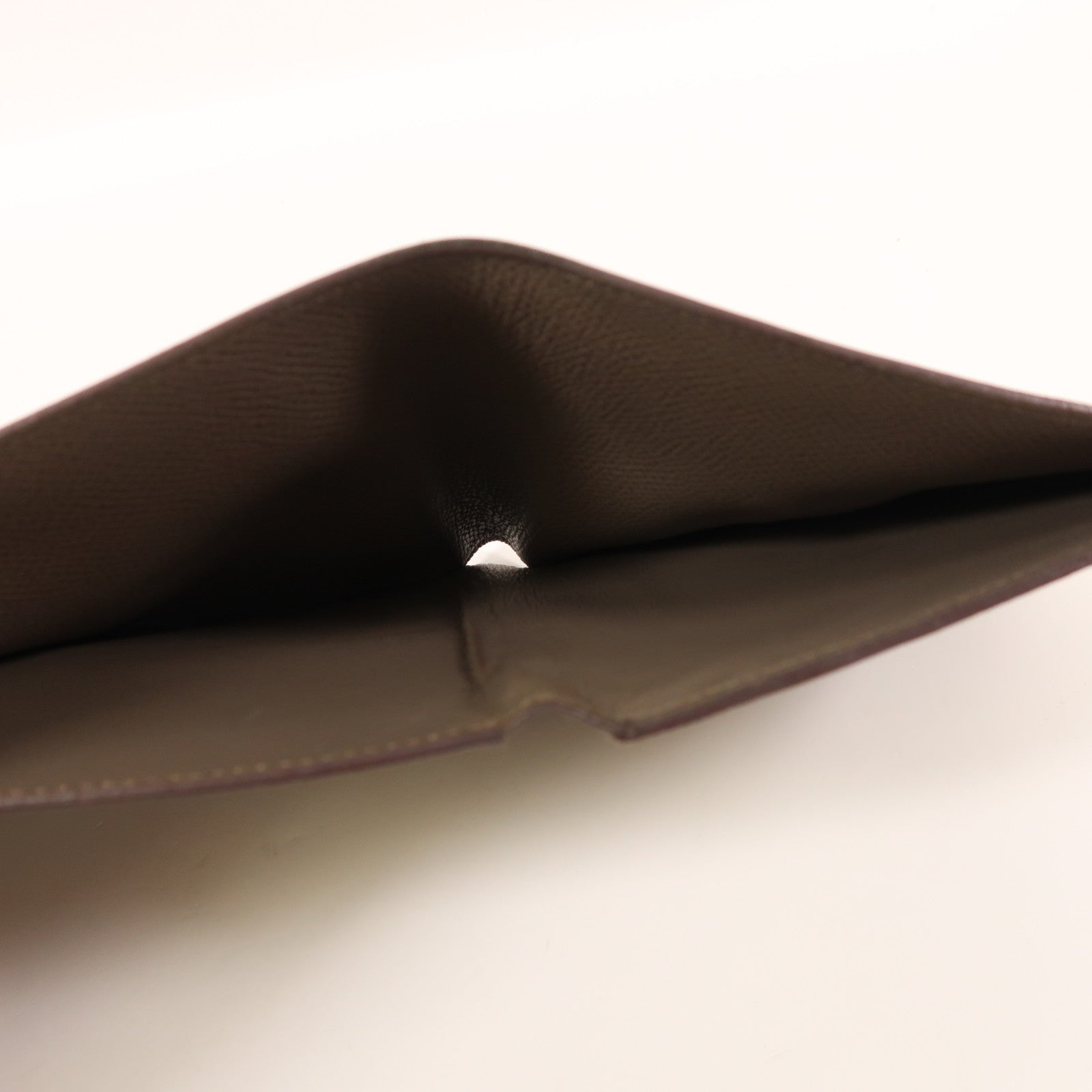 HERMES Epsom皮革Clic Wallet金扣錢包Etain