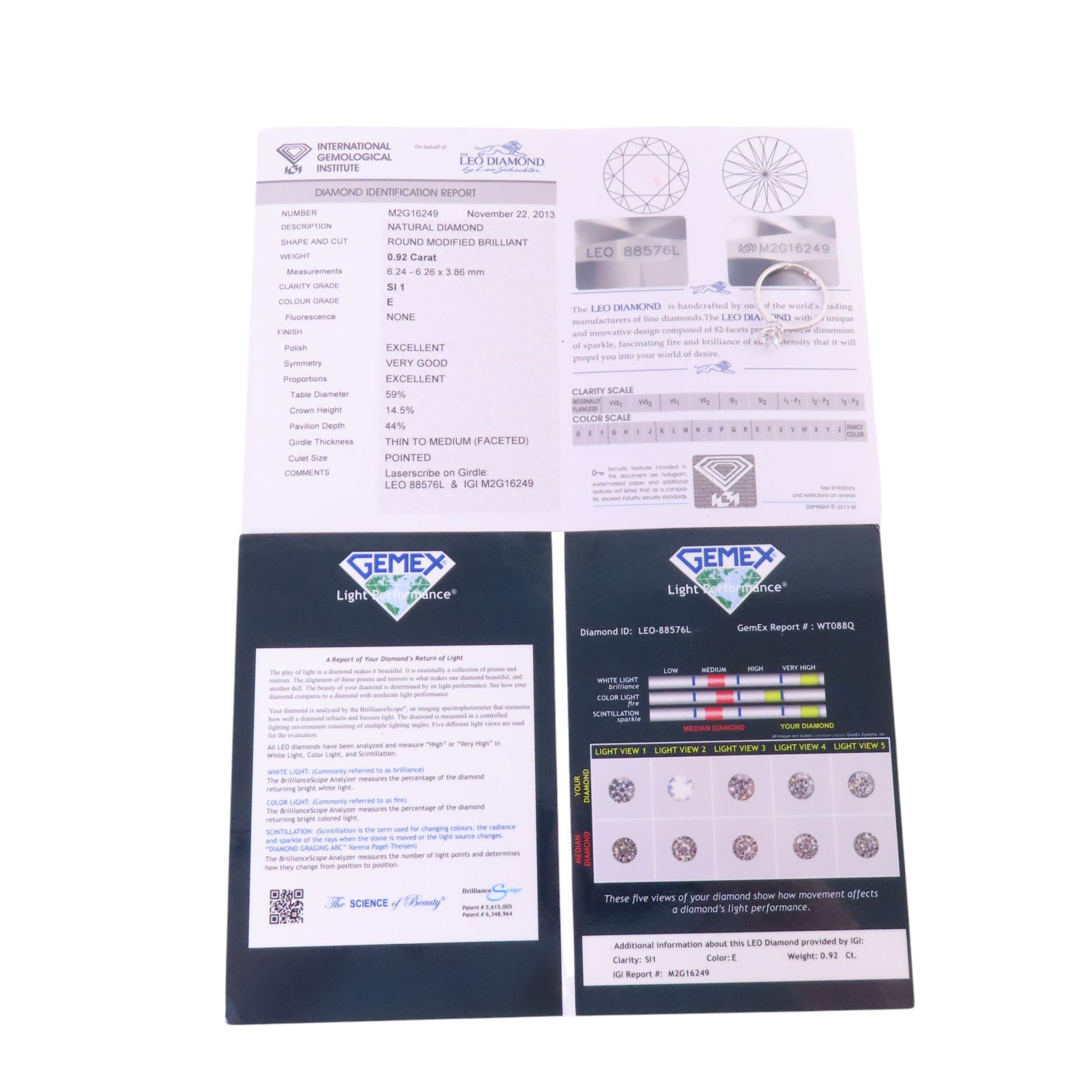 JEWELRY 18K白金/鑽石Diamond Ring戒指US#7.75