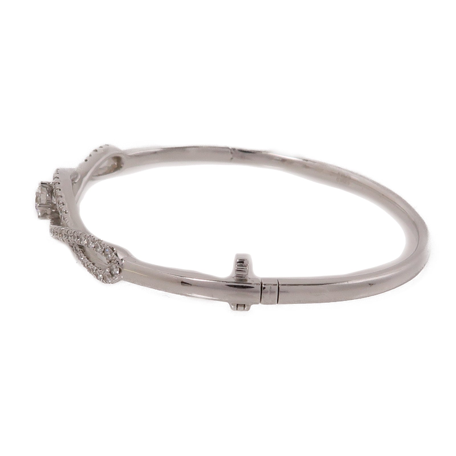 JEWELRY 18K白金Diamond Bracelet 0.71ct/0.25ct鑽石手鐲