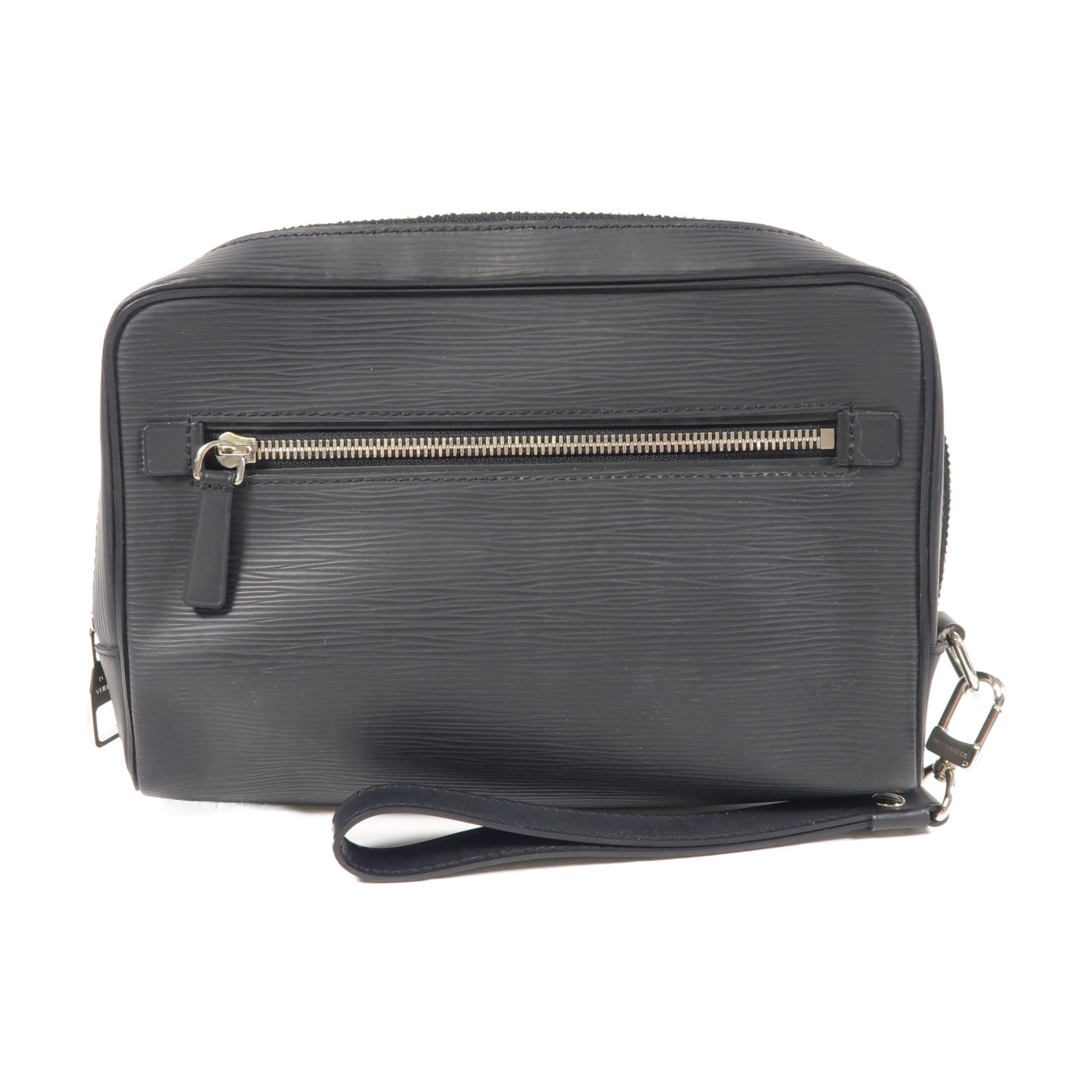 LOUIS VUITTON Epi Pochette Kasai銀扣手拿包