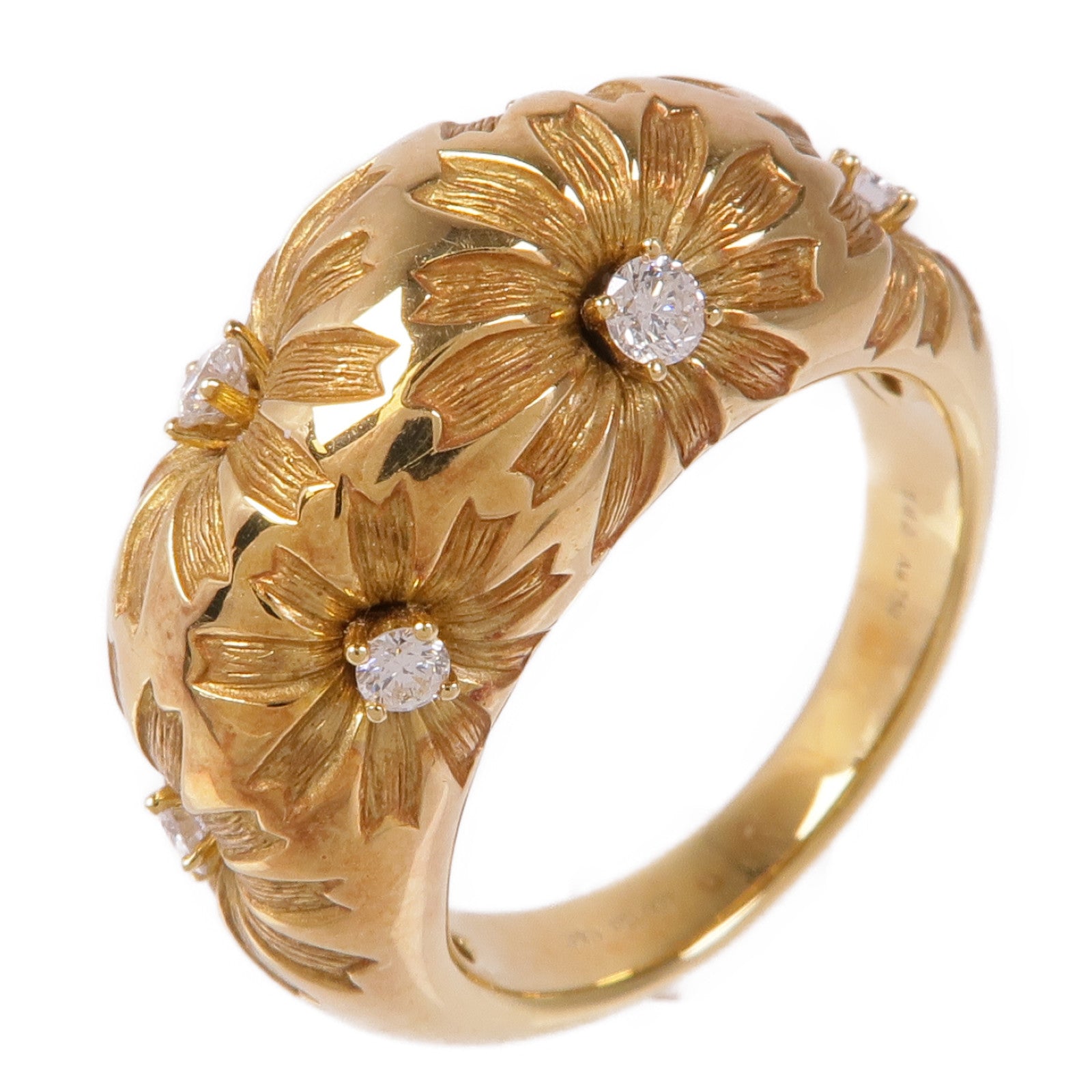JEWELRY 18K黄金Diamond Ring鑽石戒指US#7