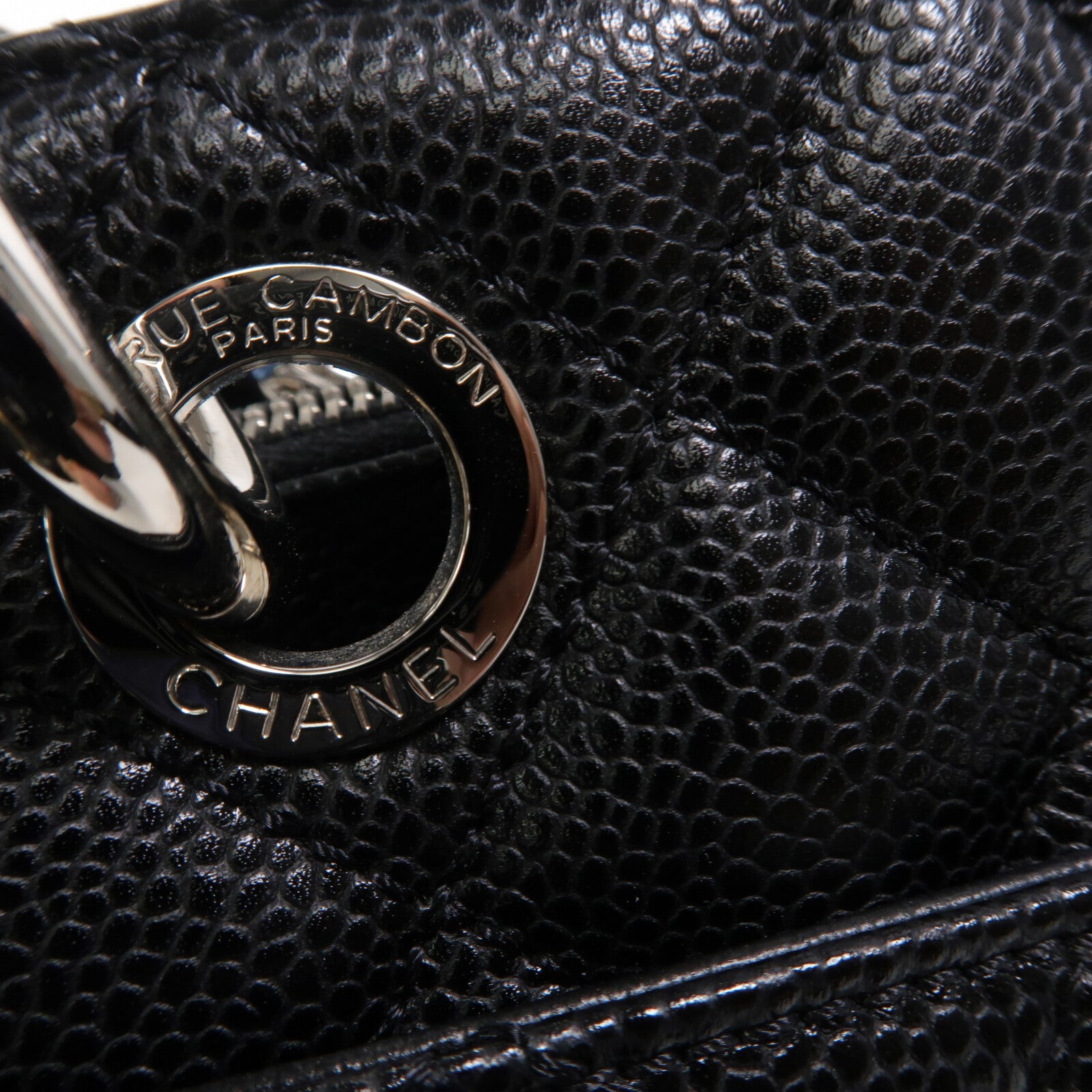 CHANEL 牛皮皮革GST鏈帶肩背袋