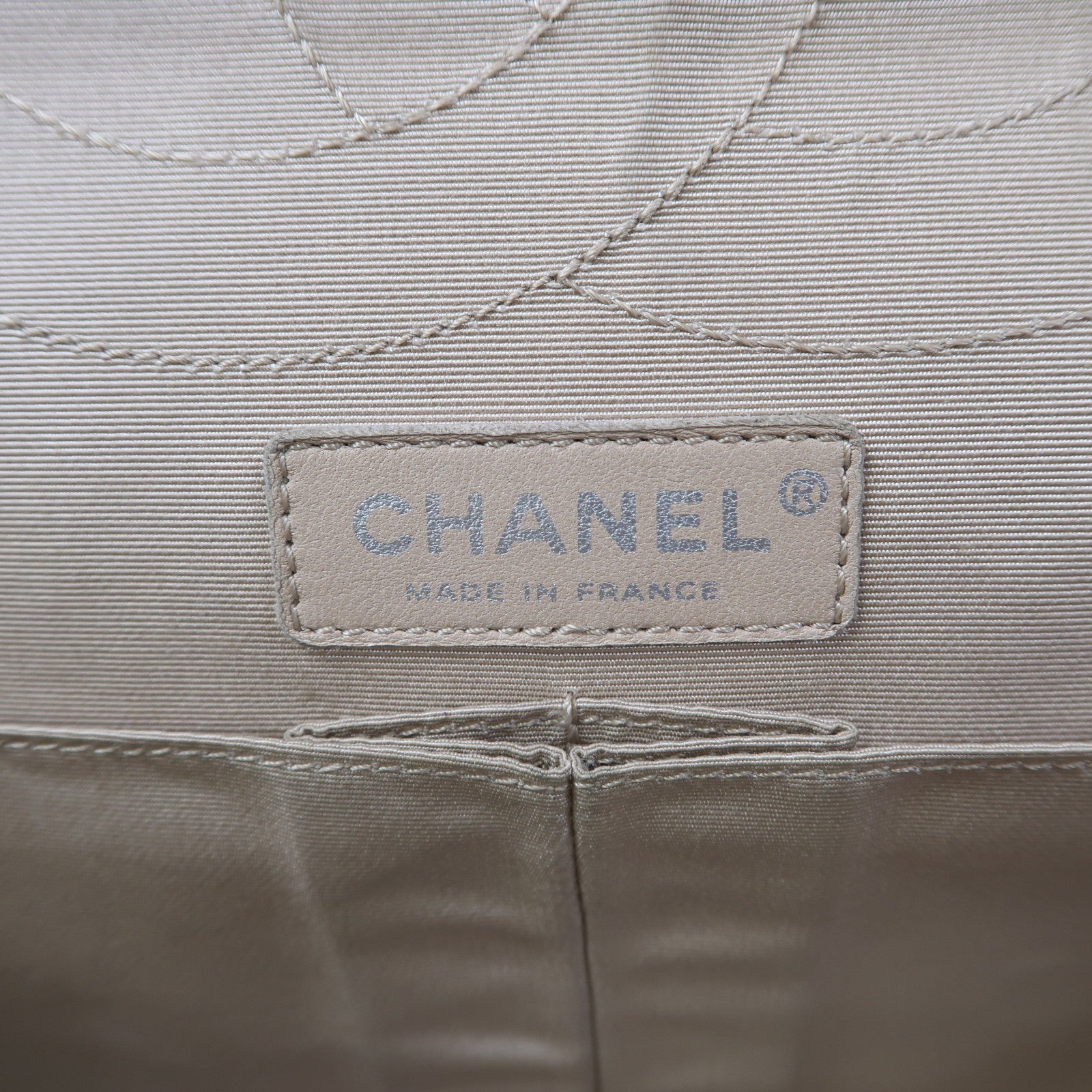 CHANEL 【激減優惠】牛皮皮革2.55 Chain Shoulder銀扣鏈帶肩背袋黑色