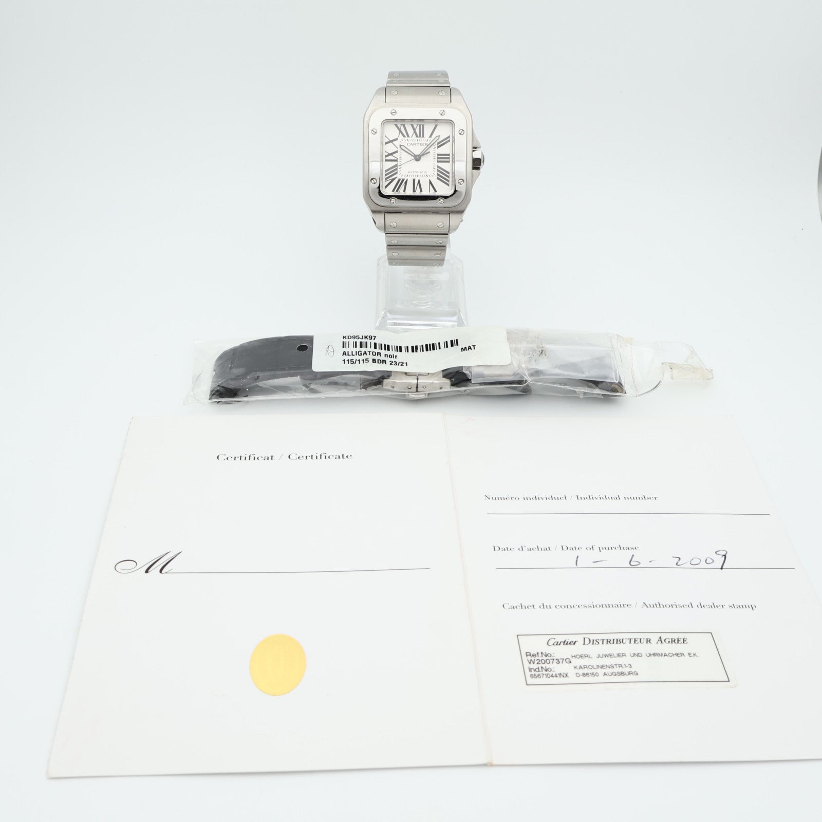 CARTIER Santos 100XL W200737G