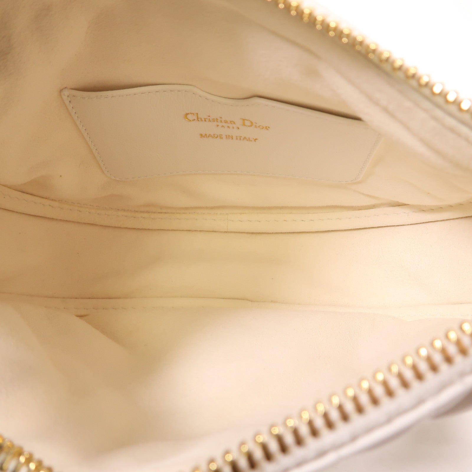 Dior 羊皮皮革2 Way Shoulder金扣手挽肩背兩用袋