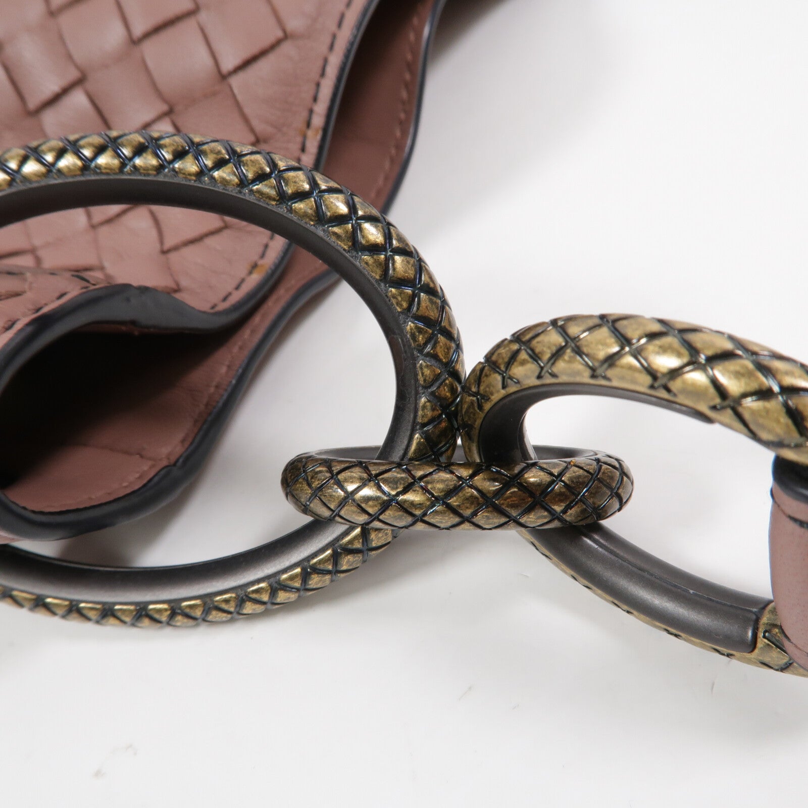 BOTTEGA VENETA 羊皮皮革Hand Bag手挽袋