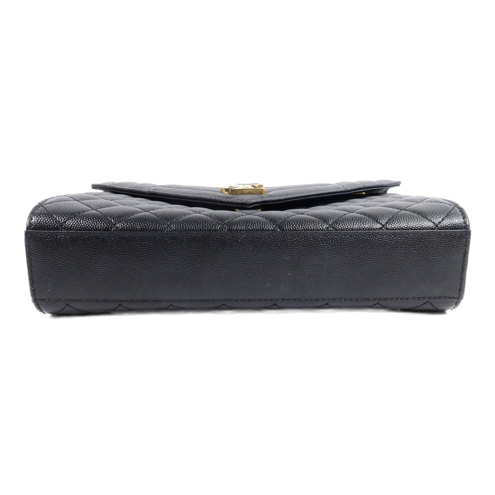 SAINT LAURENT 牛皮皮革Envelope Medium鏈帶肩背袋