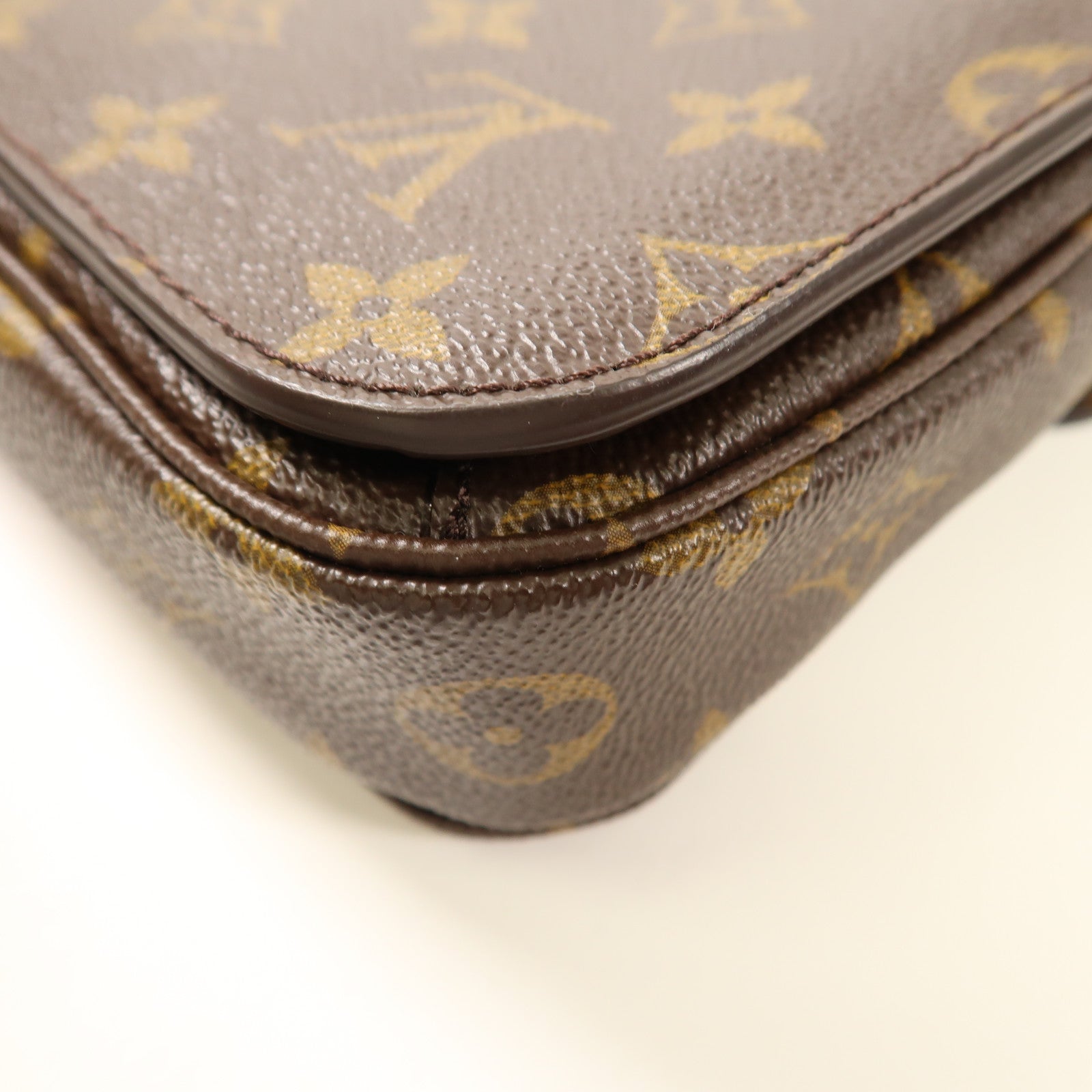 LOUIS VUITTON Monogram Pochette Metis MM金扣手挽肩背兩用袋