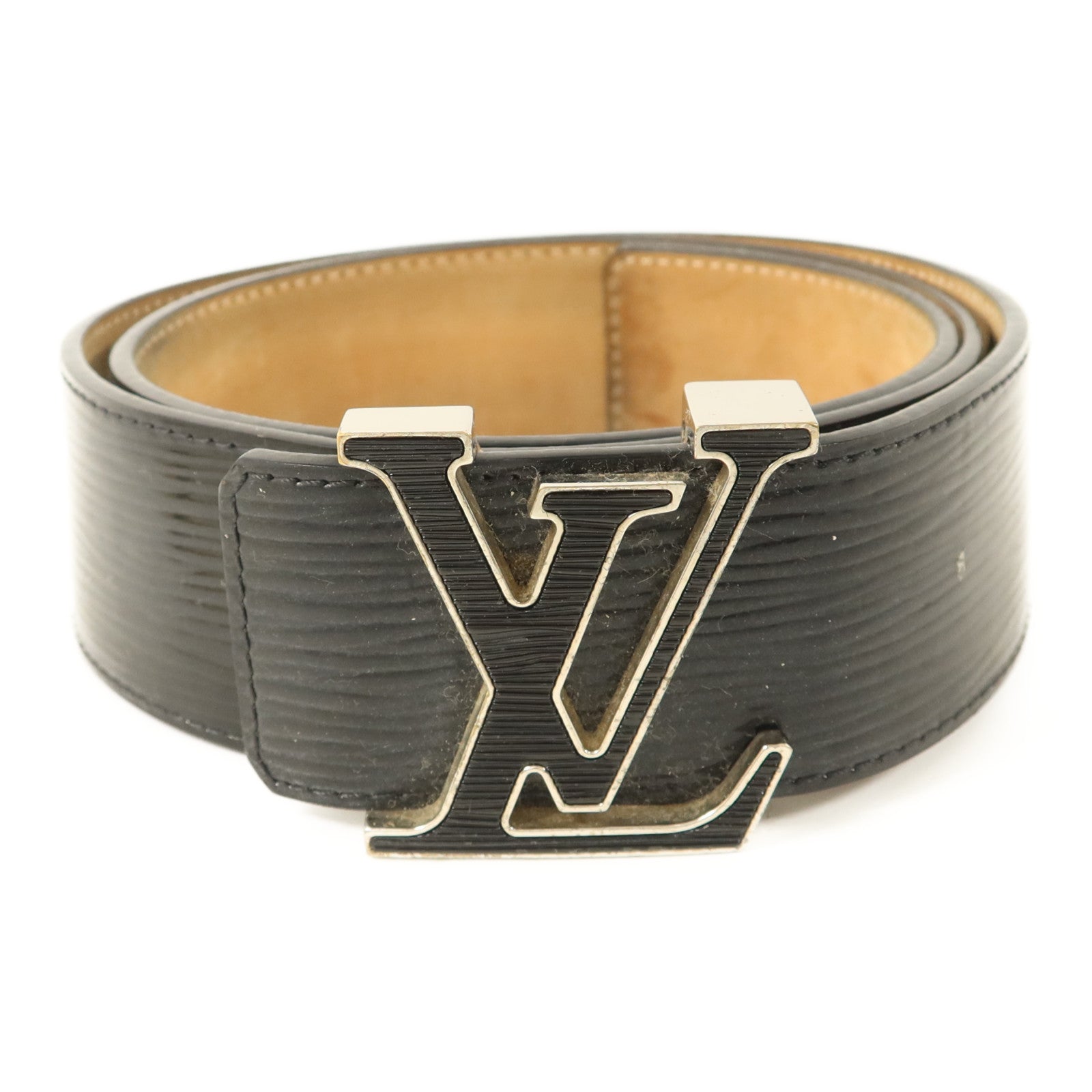 LOUIS VUITTON Epi Initials Belt 80cm皮帶