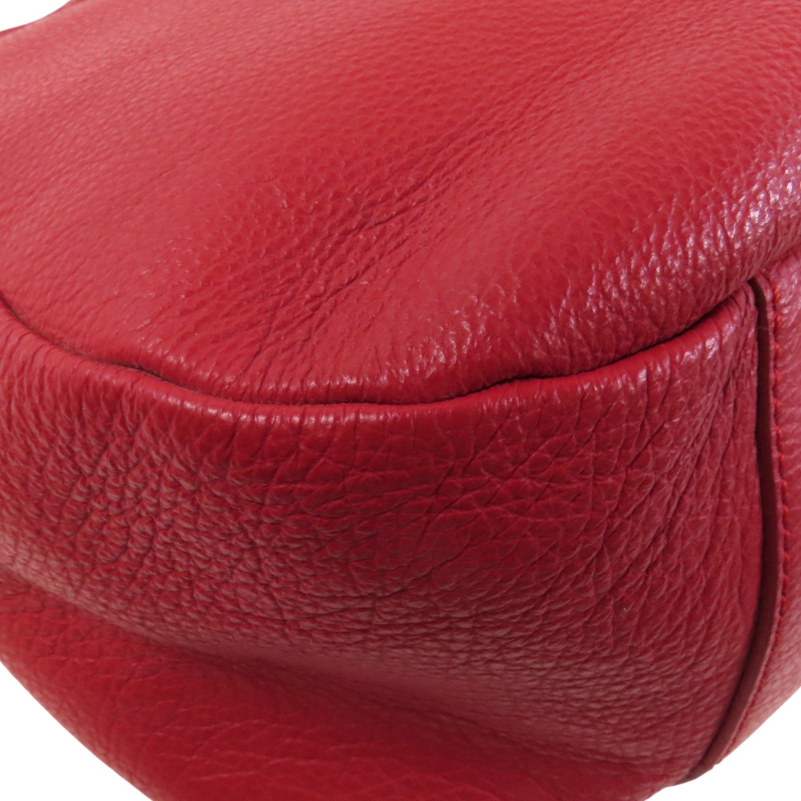 TOD'S 牛皮皮革Shoulder Bag銀扣肩背袋