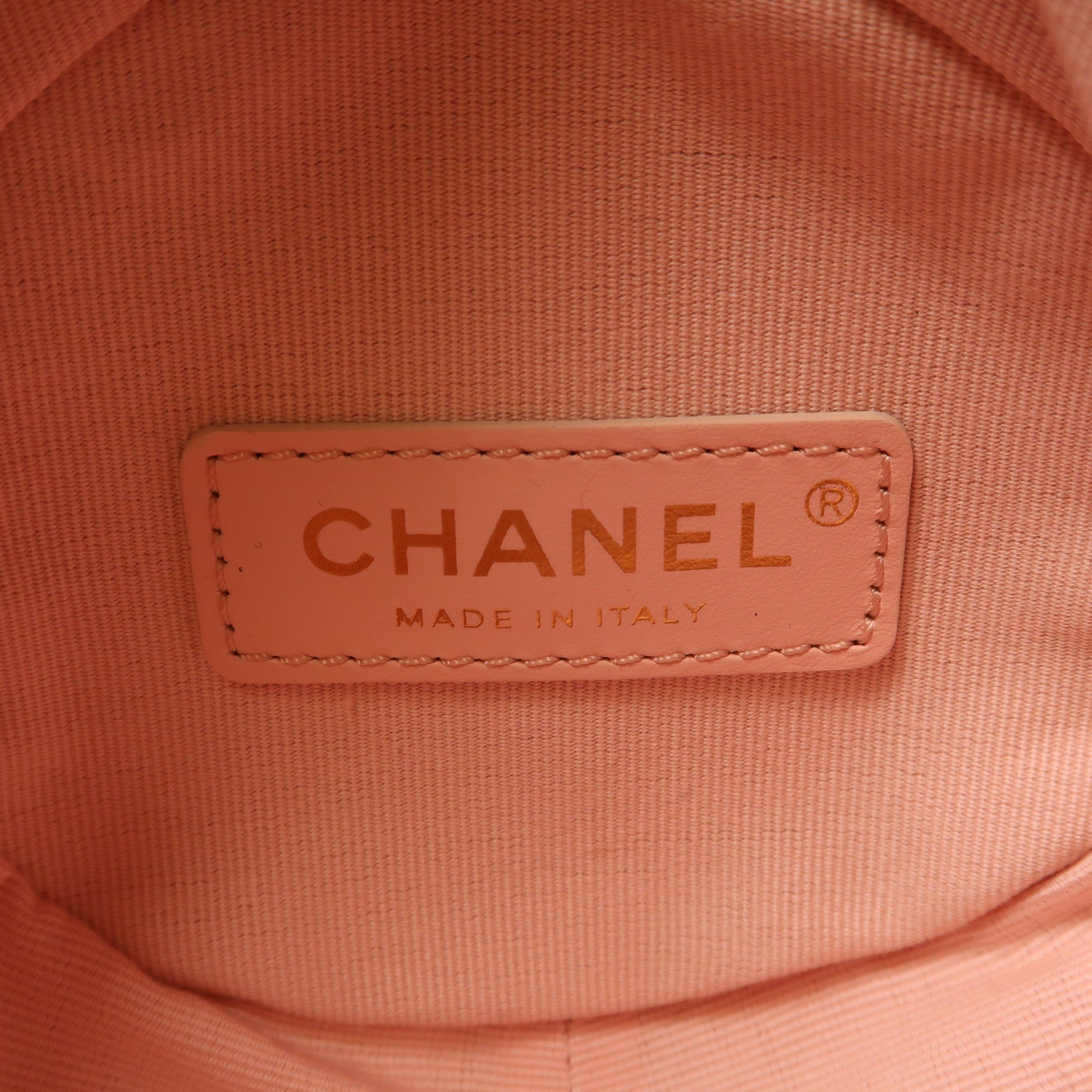 CHANEL 【激減優惠】牛皮皮革Camellia Evening金扣鏈帶肩背袋粉紅色
