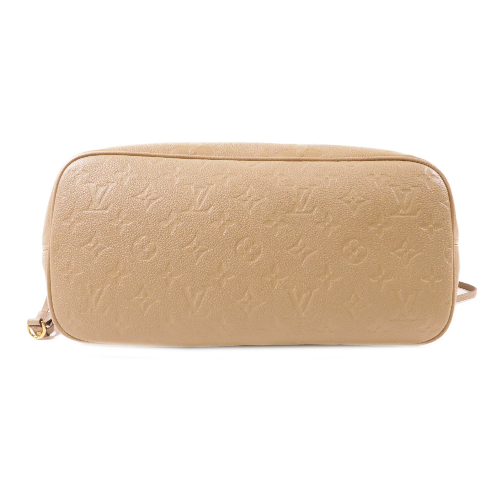 LOUIS VUITTON Monogram Empreinte Neverfull MM金扣肩背袋