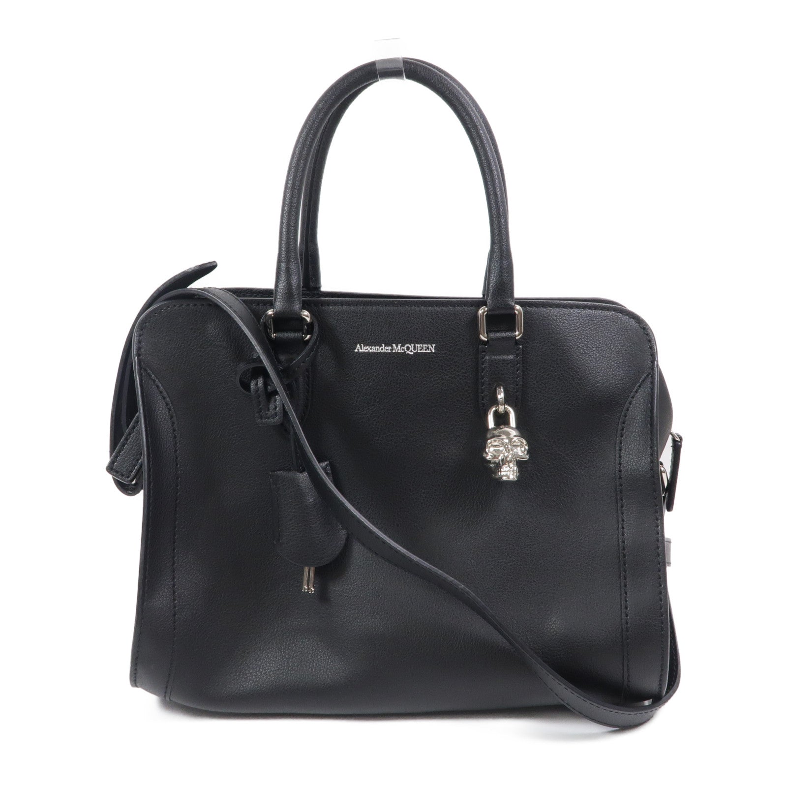 SELECTION 牛皮皮革Alexander McQueen Bag手挽肩背兩用袋
