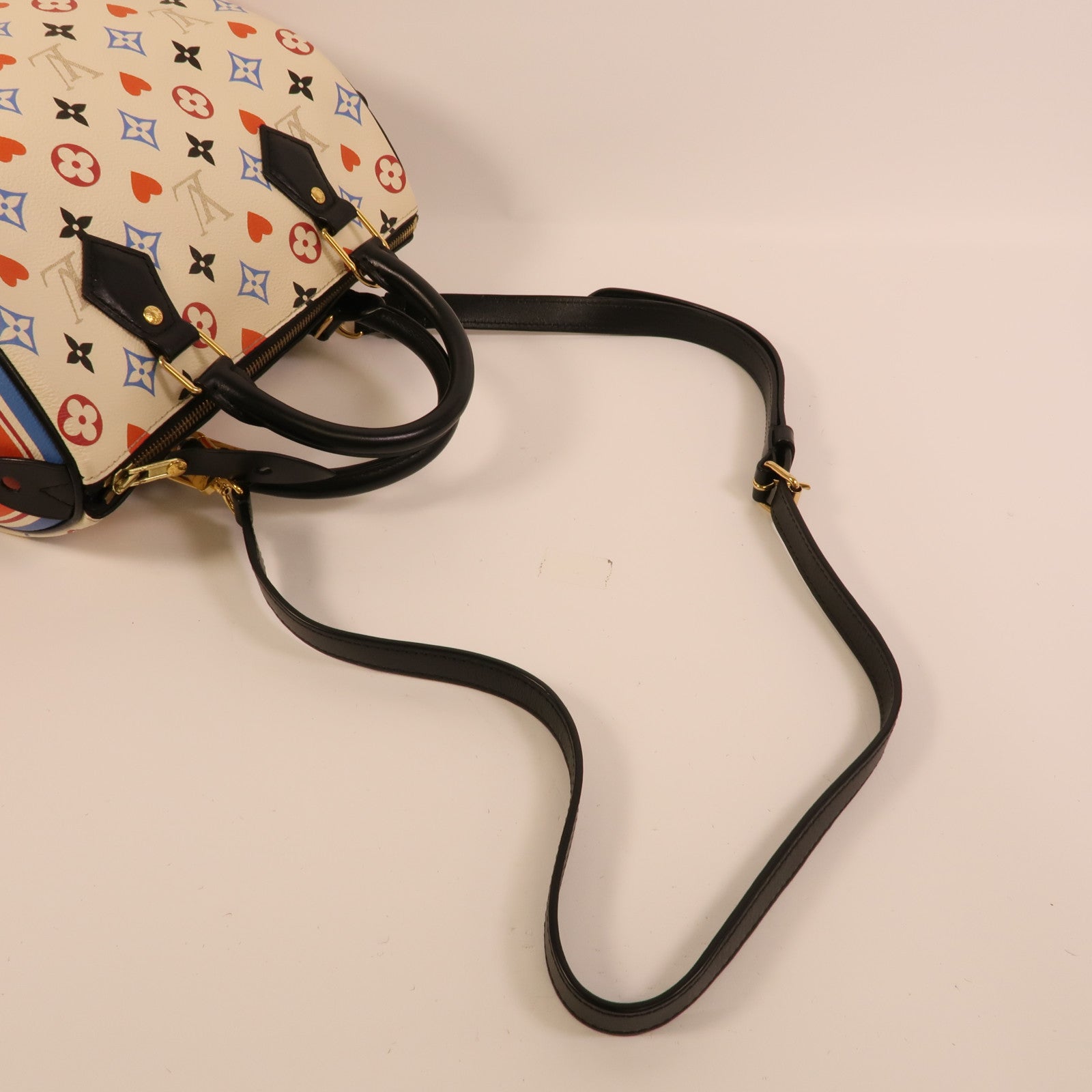 LOUIS VUITTON Monogram Game On Speedy Bandouliere手挽肩背兩用袋
