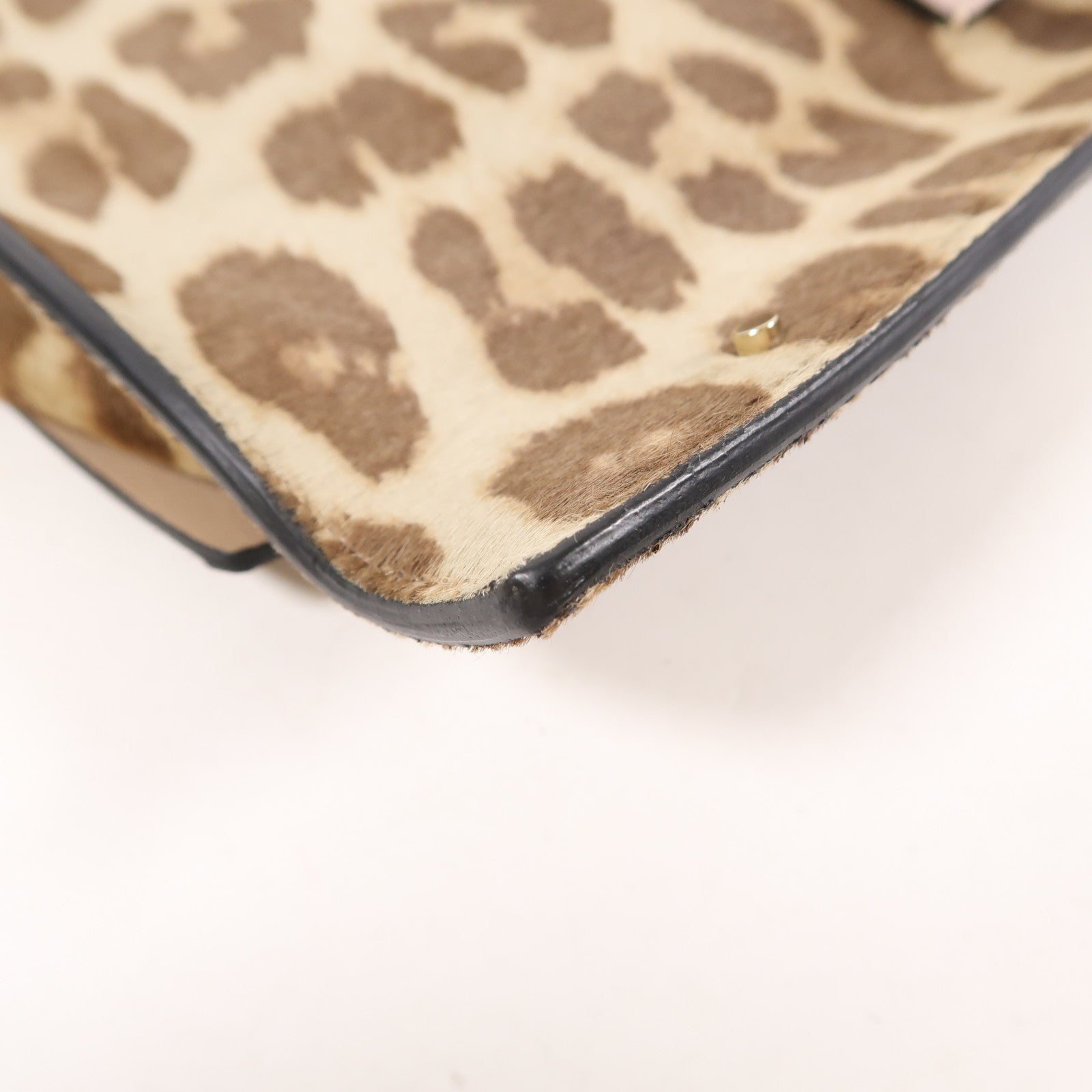 Valentino 【激減優惠】馬毛Shoulder Bag金扣肩背袋