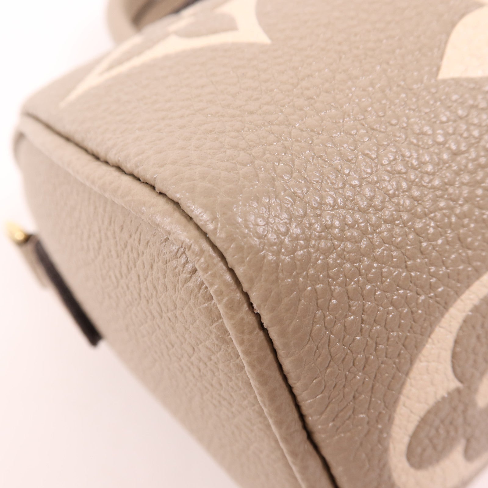 LOUIS VUITTON Monogram Empreinte Nano Speedy金扣手挽肩背兩用袋