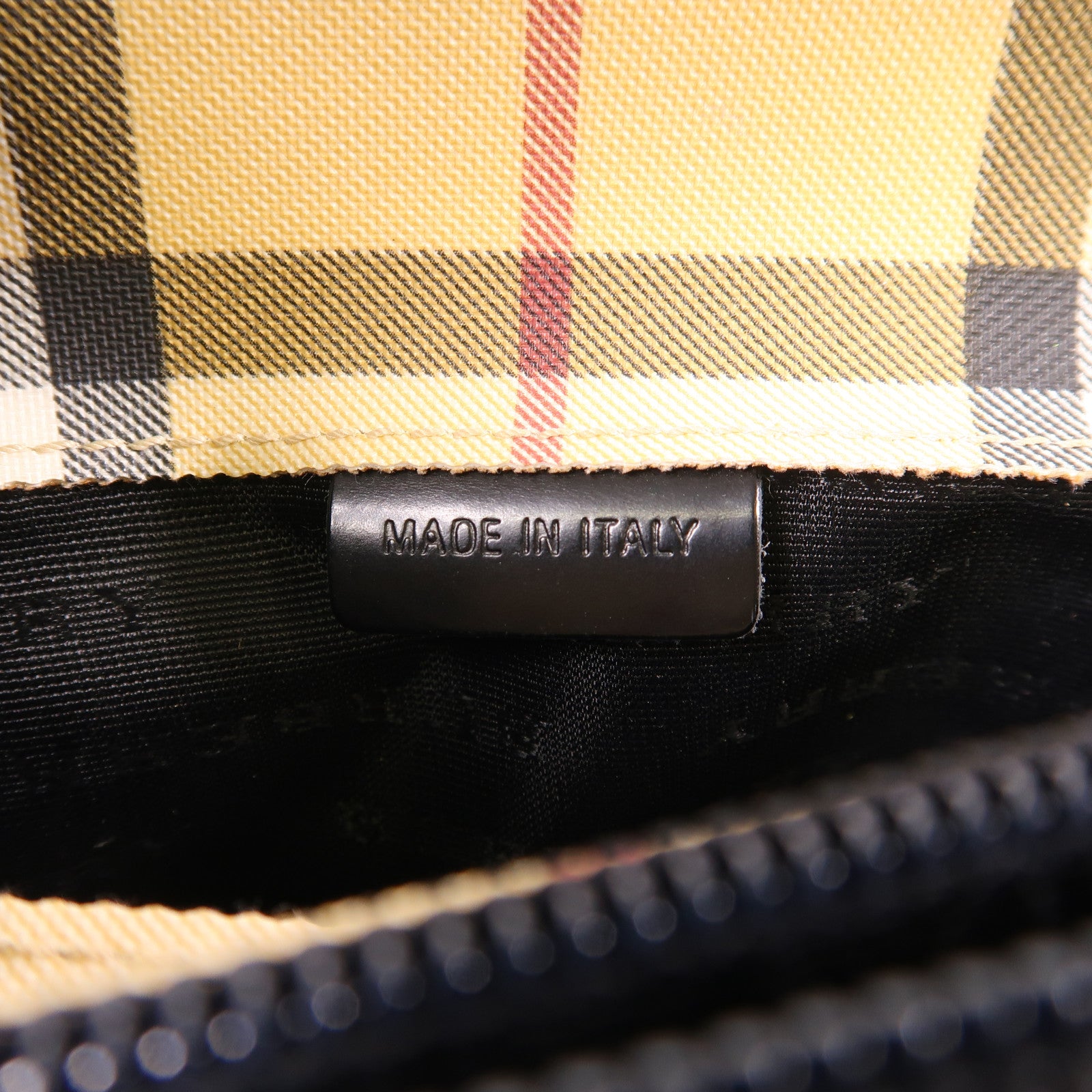 BURBERRY 帆布Hand Bag銀扣手挽袋