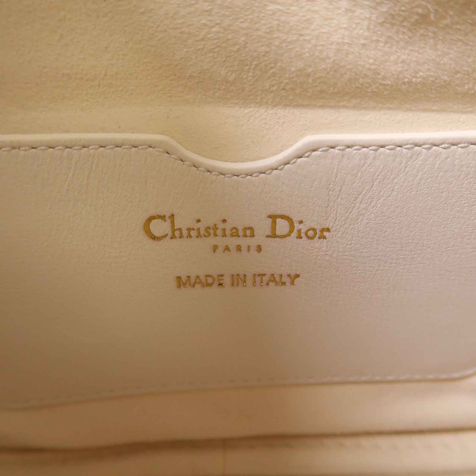 Dior 羊皮皮革2 Way Shoulder金扣手挽肩背兩用袋