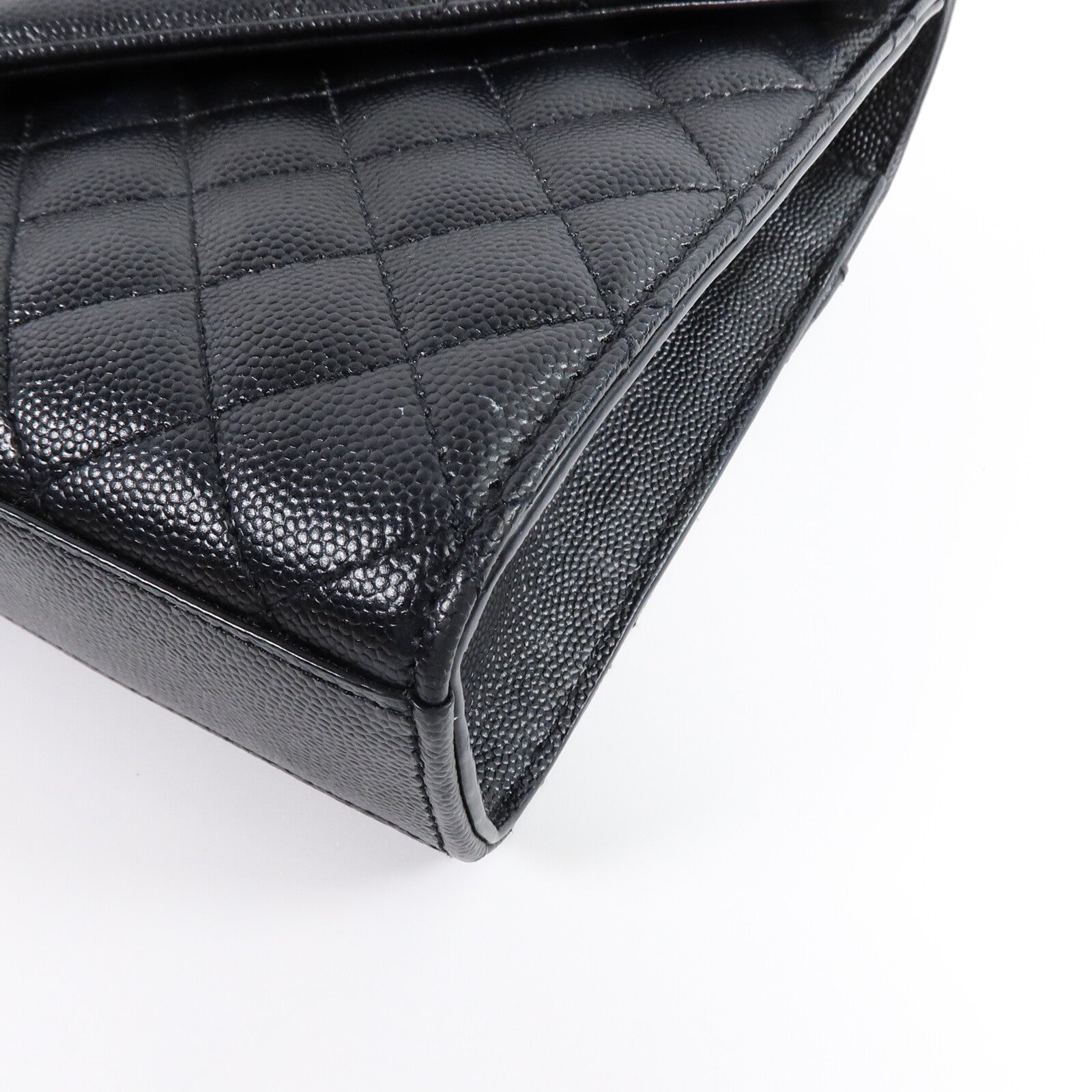 SAINT LAURENT 牛皮皮革Envelope Medium鏈帶肩背袋