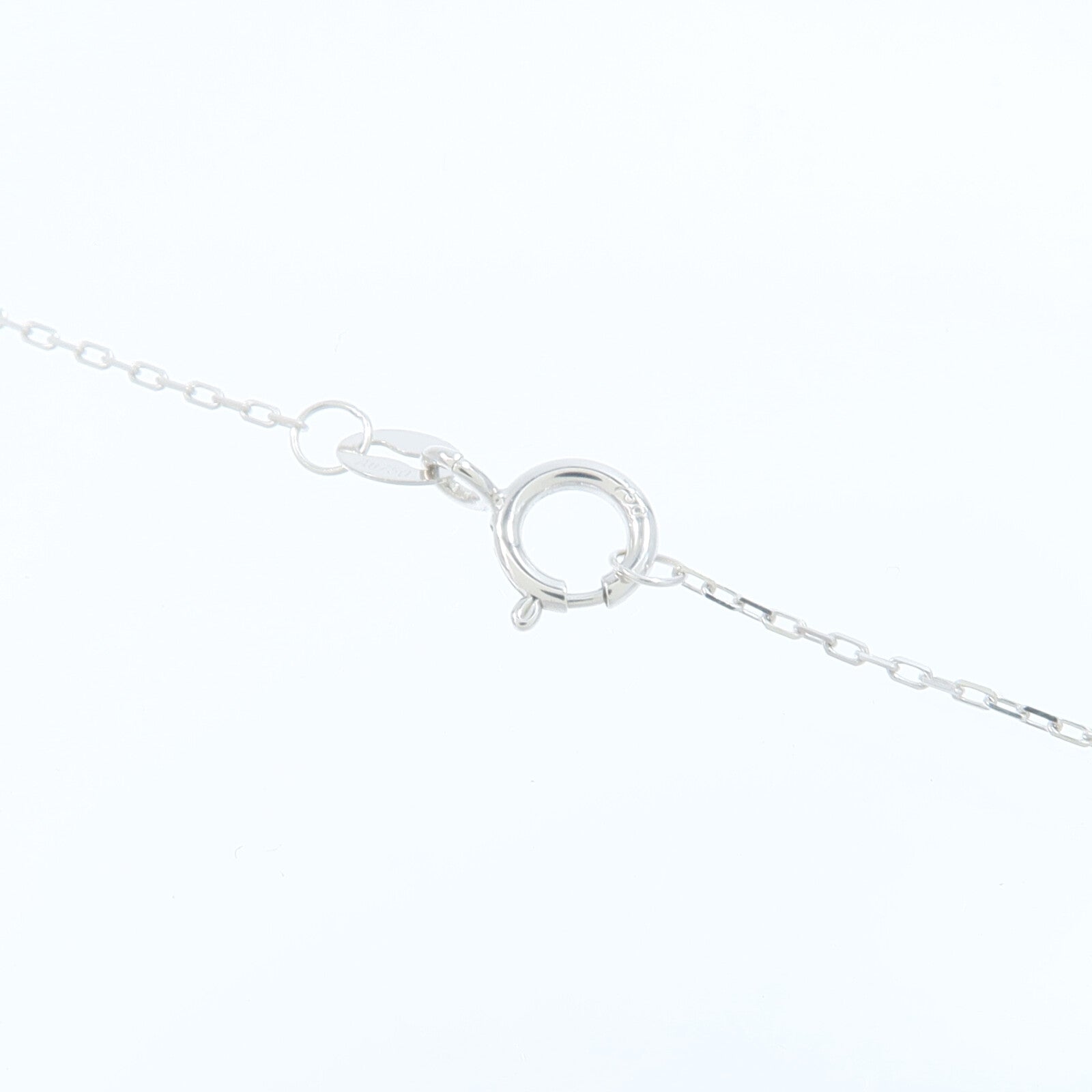 JEWELRY 18K白金Sapphire Diamond Necklace藍寶石/鑽石項鍊