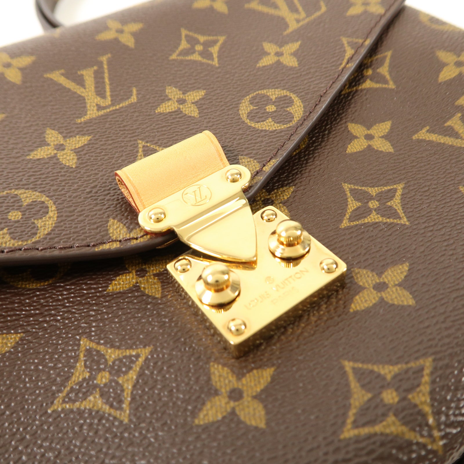 LOUIS VUITTON Monogram Pochette Metis MM金扣手挽肩背兩用袋