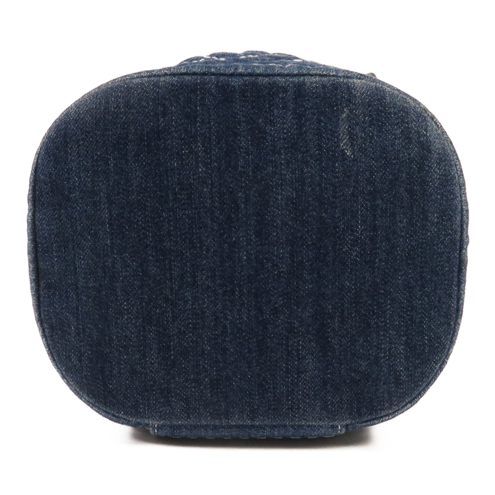 CHANEL 牛仔布Vanity Bag金扣手挽肩背兩用袋