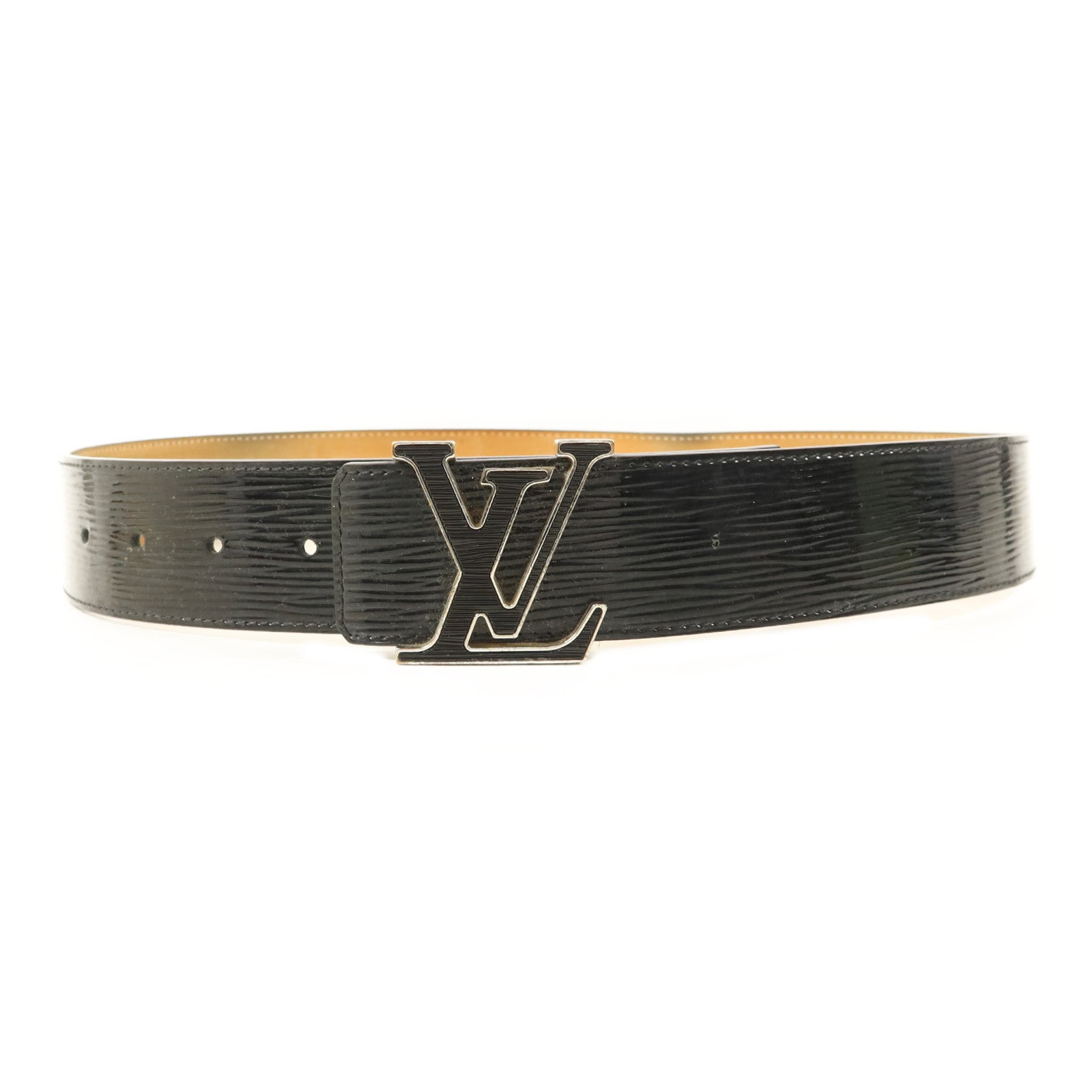 LOUIS VUITTON Epi Initials Belt 80cm皮帶