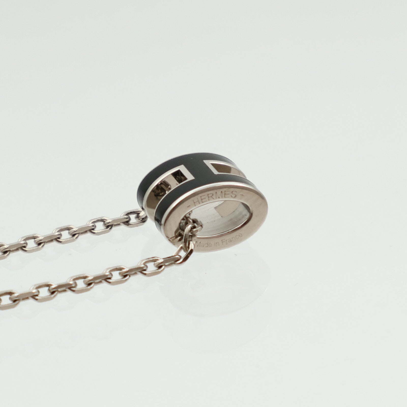 HERMES 琺瑯/金屬Mini Pop H項鍊