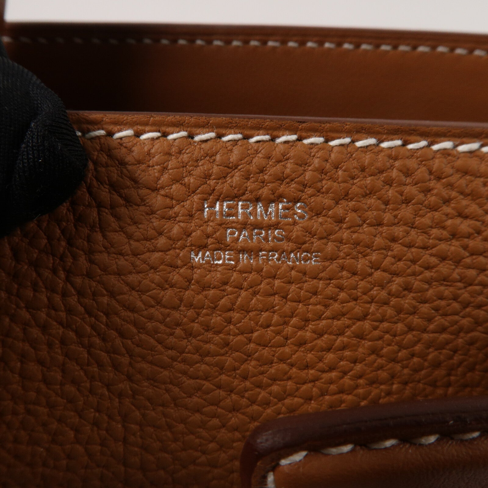 HERMES Swift/Togo皮革Sac Medor手挽肩背兩用袋Gold