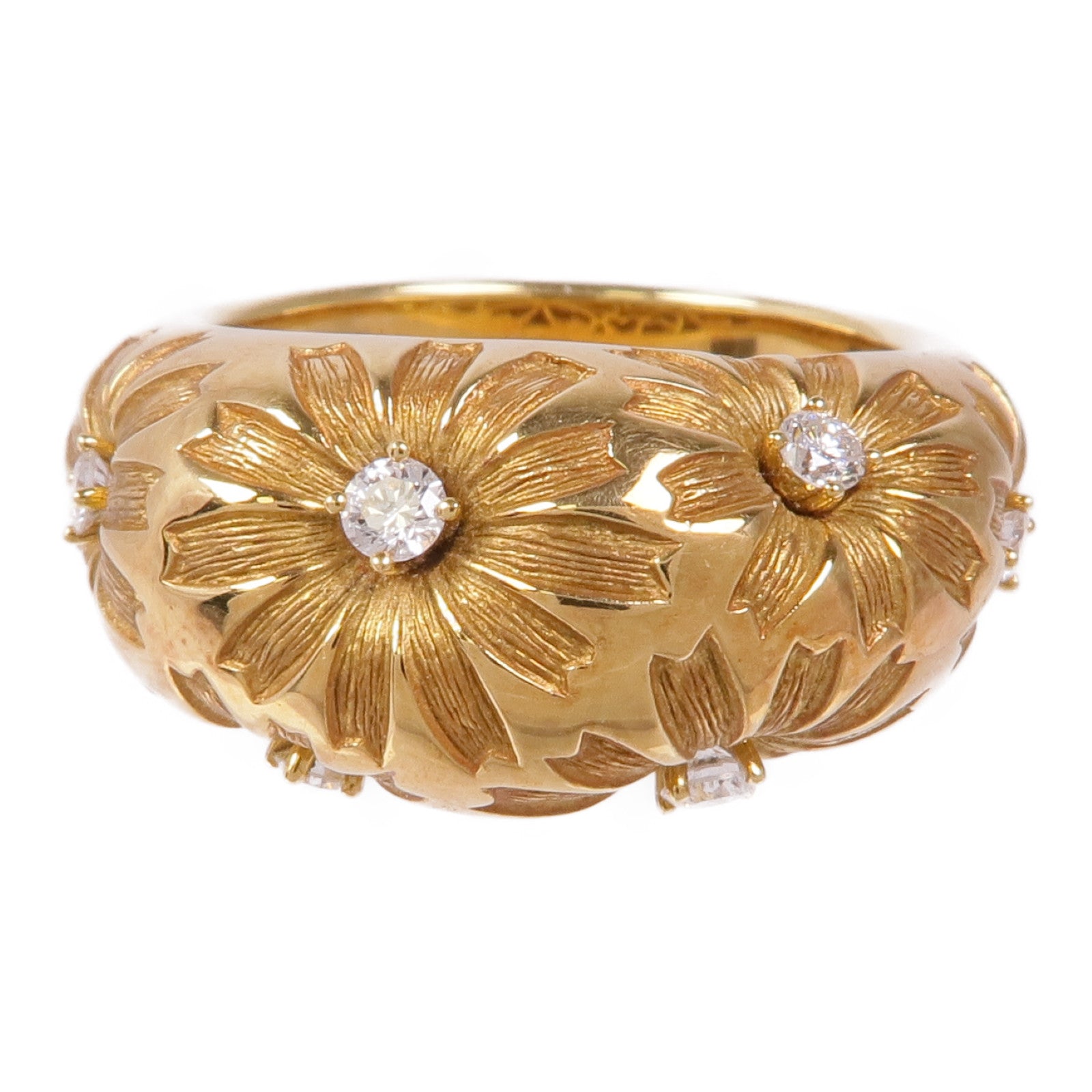 JEWELRY 18K黄金Diamond Ring鑽石戒指US#7