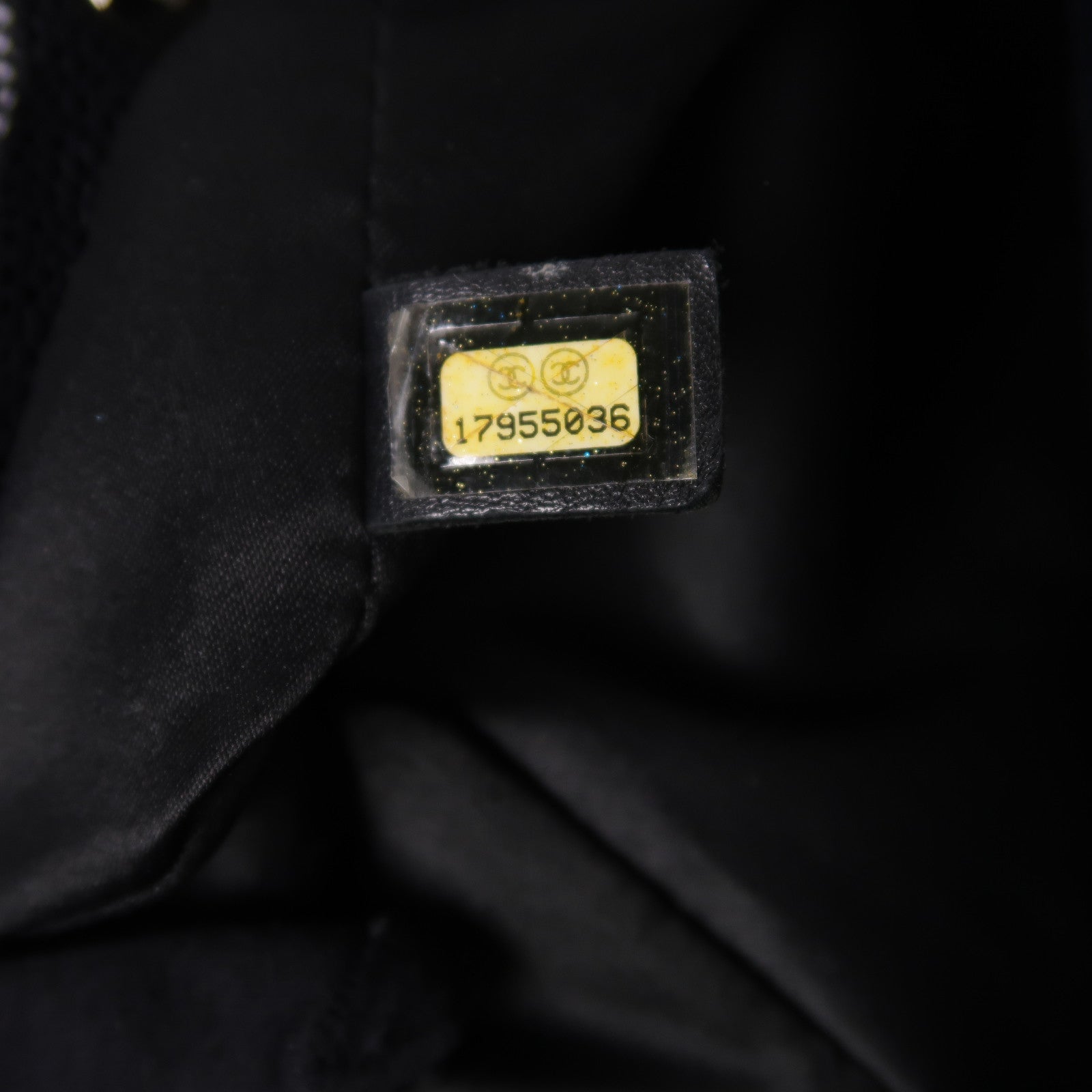 CHANEL 菱格Caviar皮革Grand Shopping Tote銀扣鏈帶手挽袋黑色