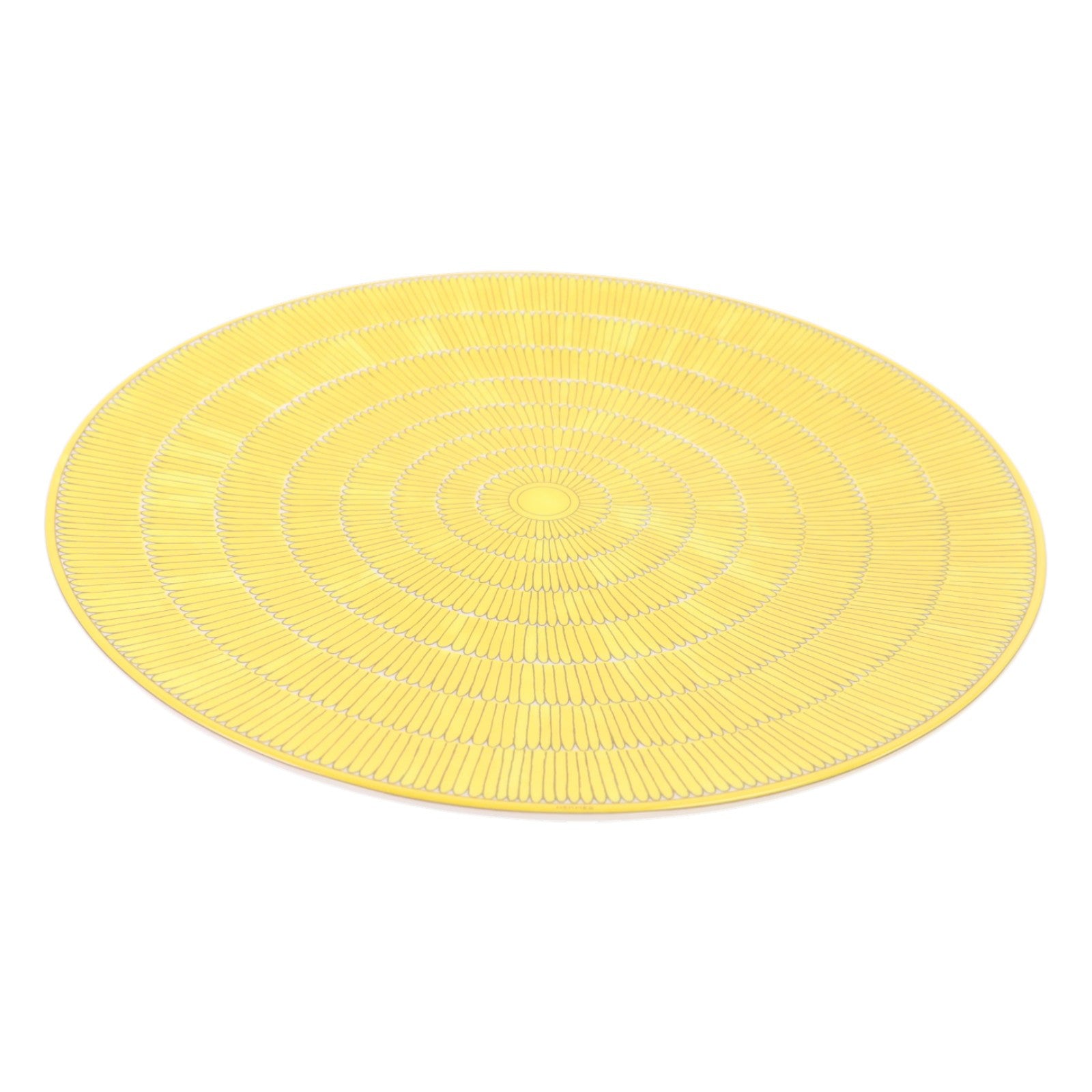 HERMES 陶瓷Soleil d'Hermes presentation Plate x2pcs陶瓷展示盤套裝