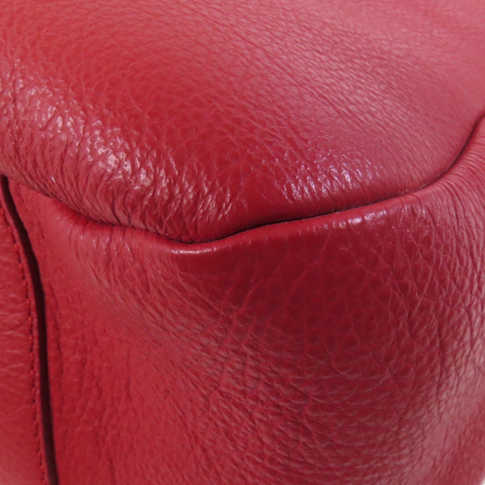 TOD'S 牛皮皮革Shoulder Bag銀扣肩背袋