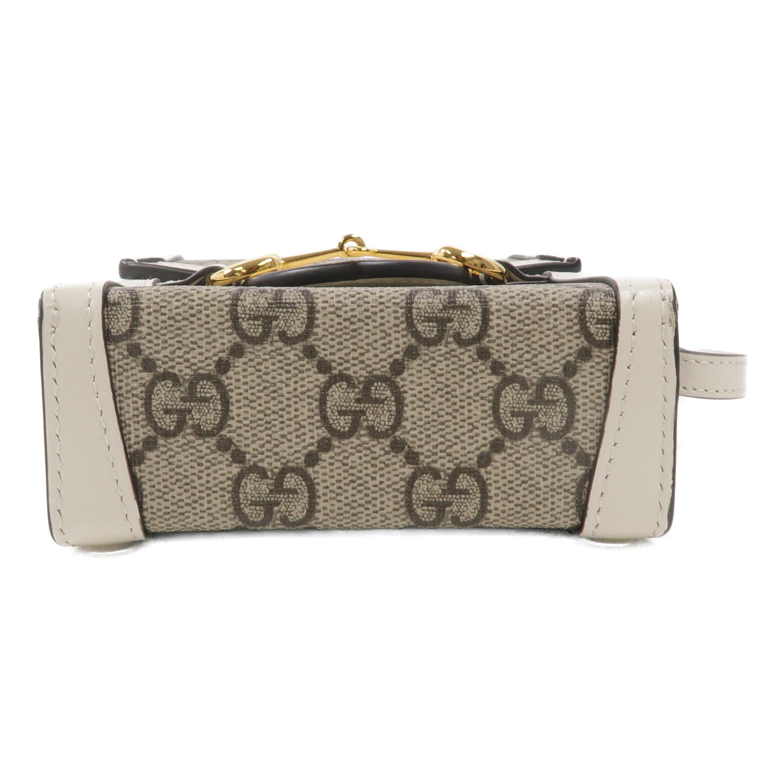 GUCCI 塗層帆布1955 Horsebit Mini肩背袋