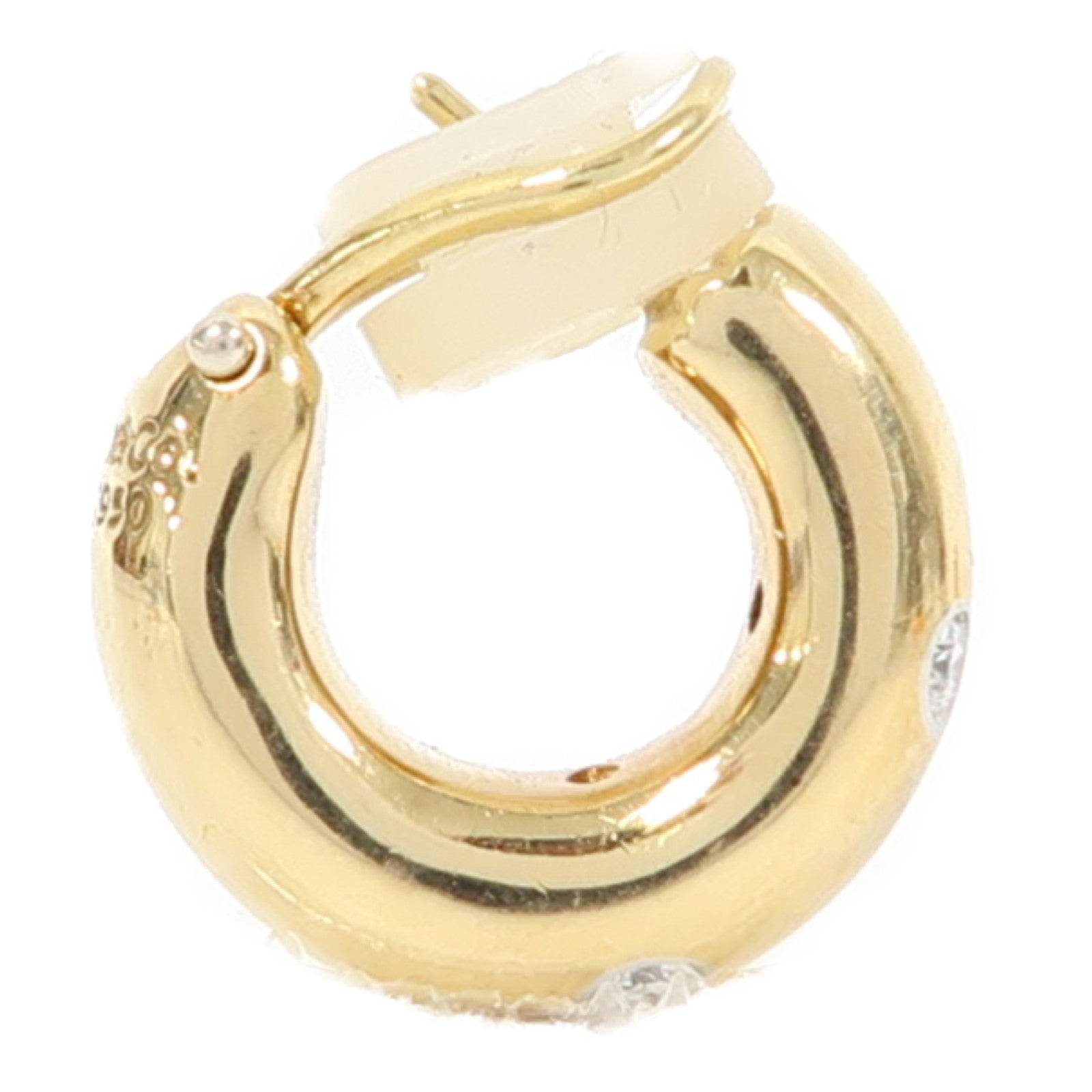 TIFFANY＆CO 18K金/Pt950鉑金Elsa Peretti Earrings耳環
