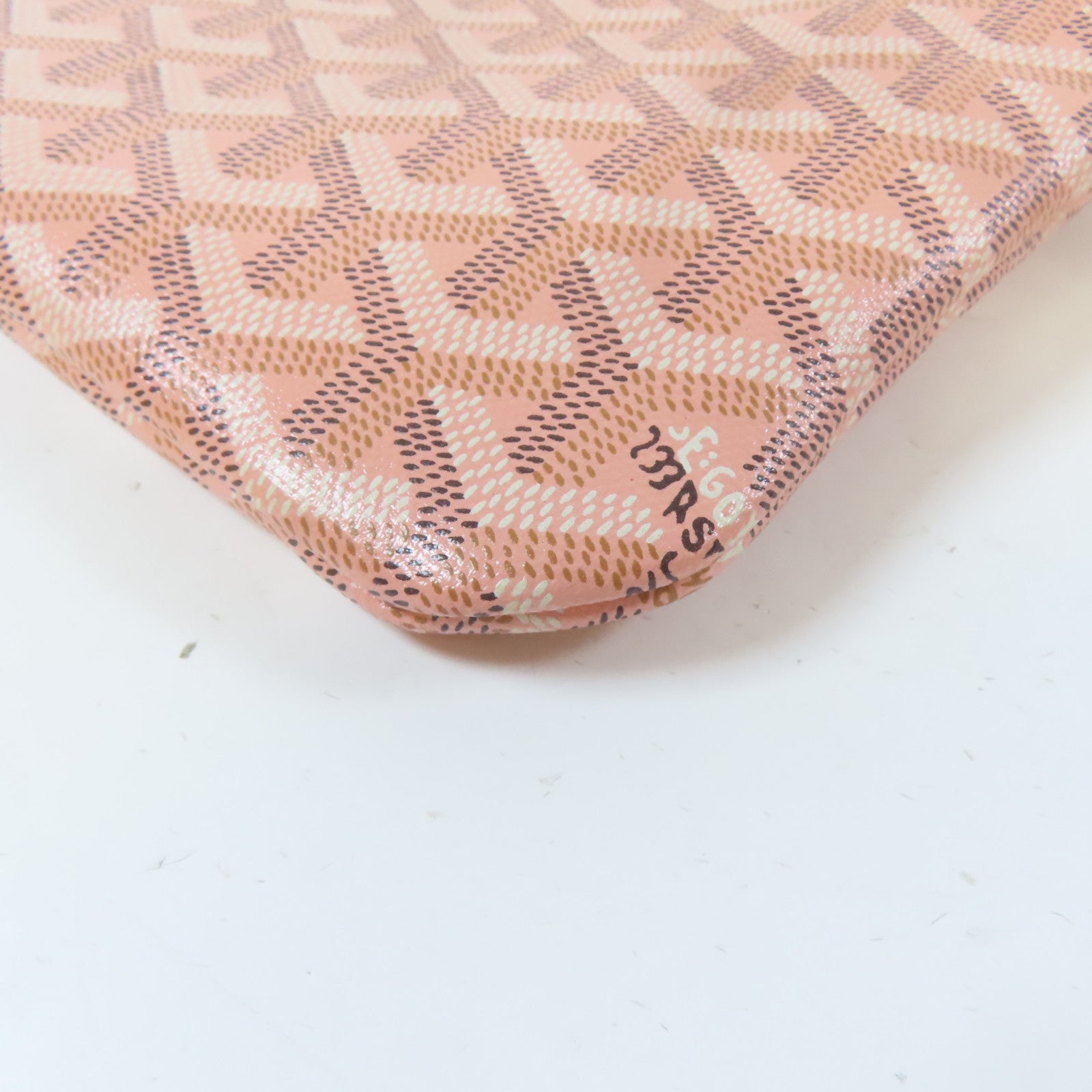 GOYARD 塗層帆布2 Way Shoulder Bag手挽肩背兩用袋粉紅色