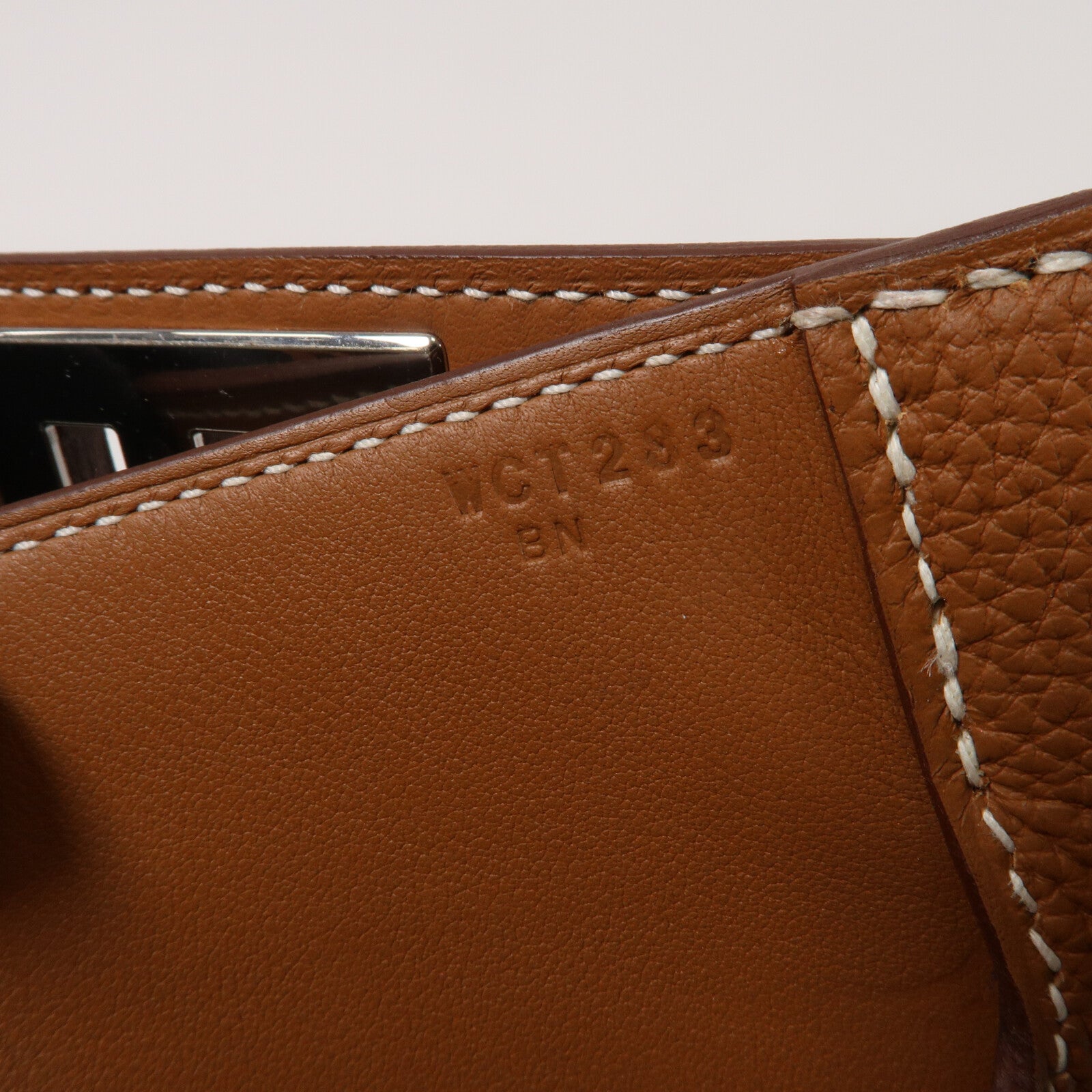 HERMES Swift/Togo皮革Sac Medor手挽肩背兩用袋Gold